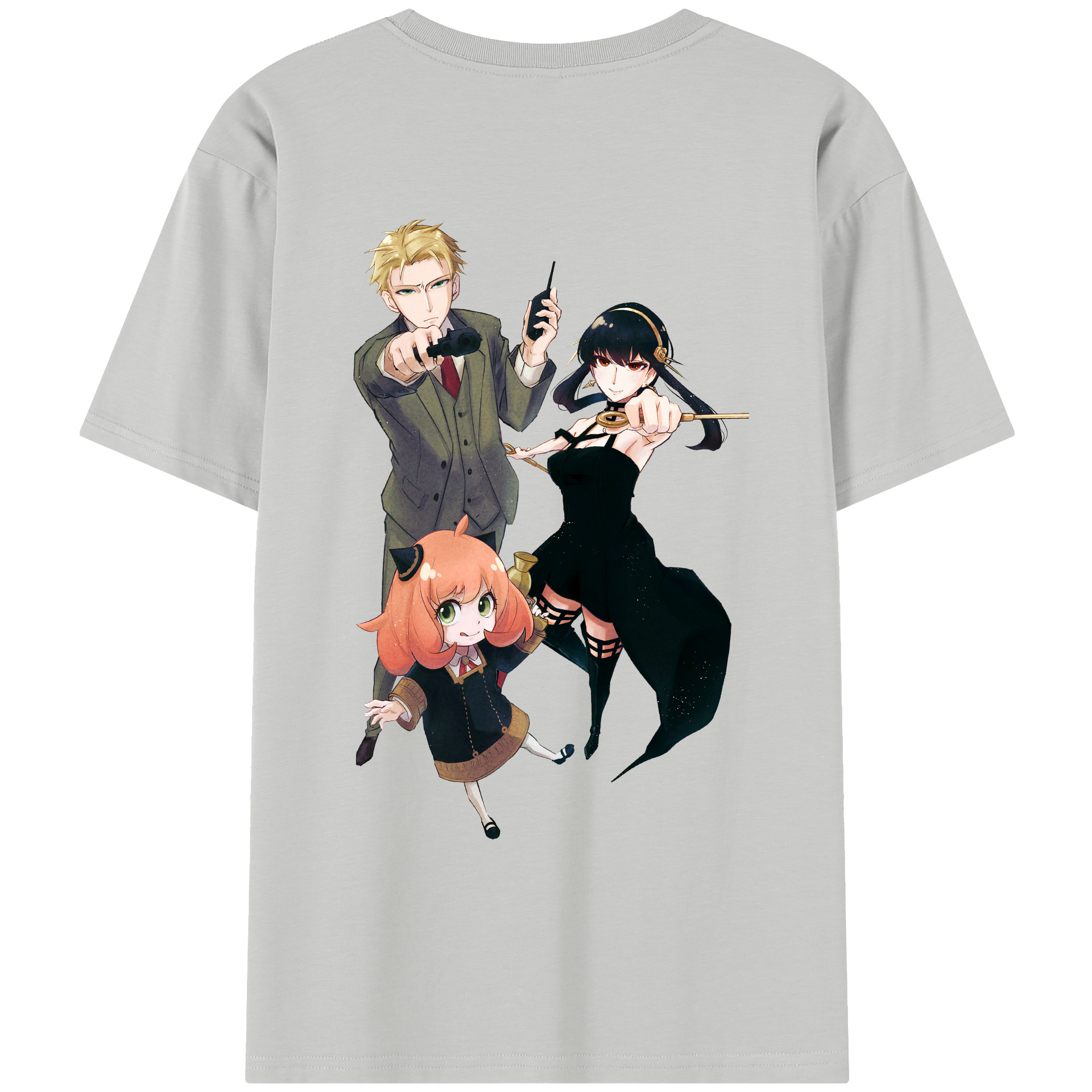 （画像用） SPY×FAMILY间谍家家酒 レディース半袖Tシャツ(バックプリント)