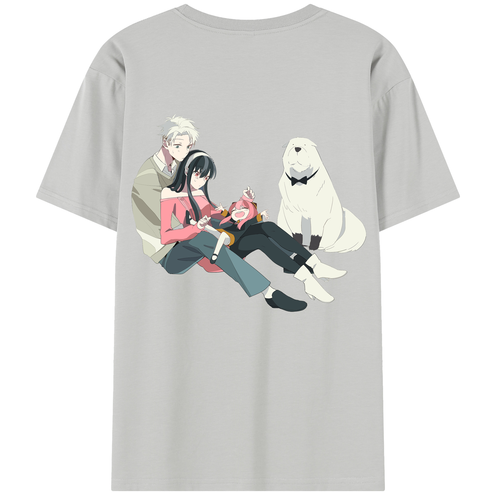 （画像用） SPY×FAMILY间谍家家酒 レディース半袖Tシャツ(バックプリント)