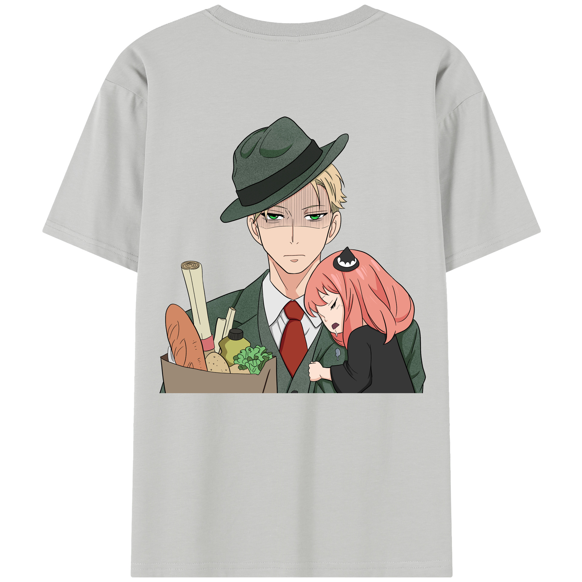 （画像用） SPY×FAMILY间谍家家酒 レディース半袖Tシャツ(バックプリント)