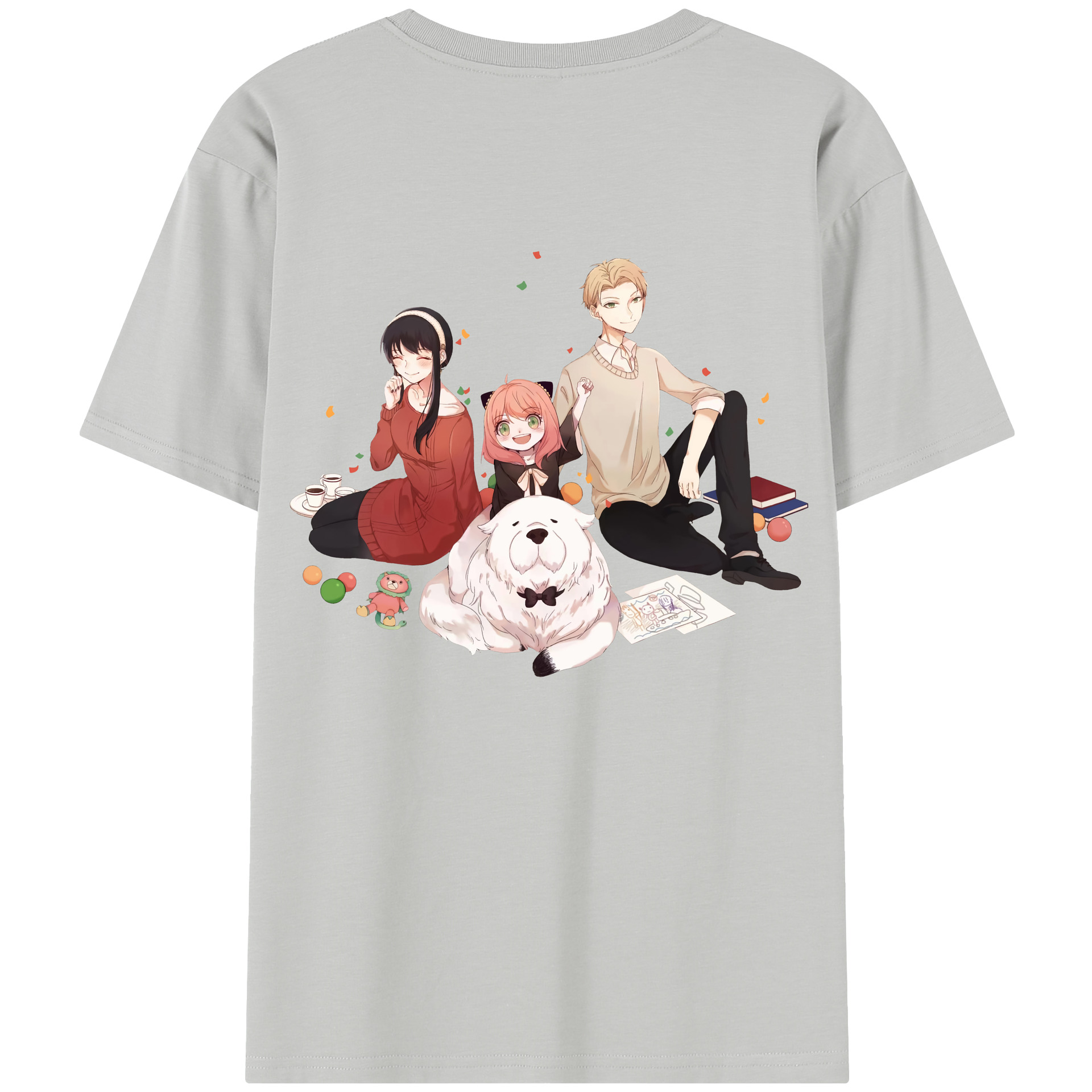 （画像用） SPY×FAMILY间谍家家酒 レディース半袖Tシャツ(バックプリント)