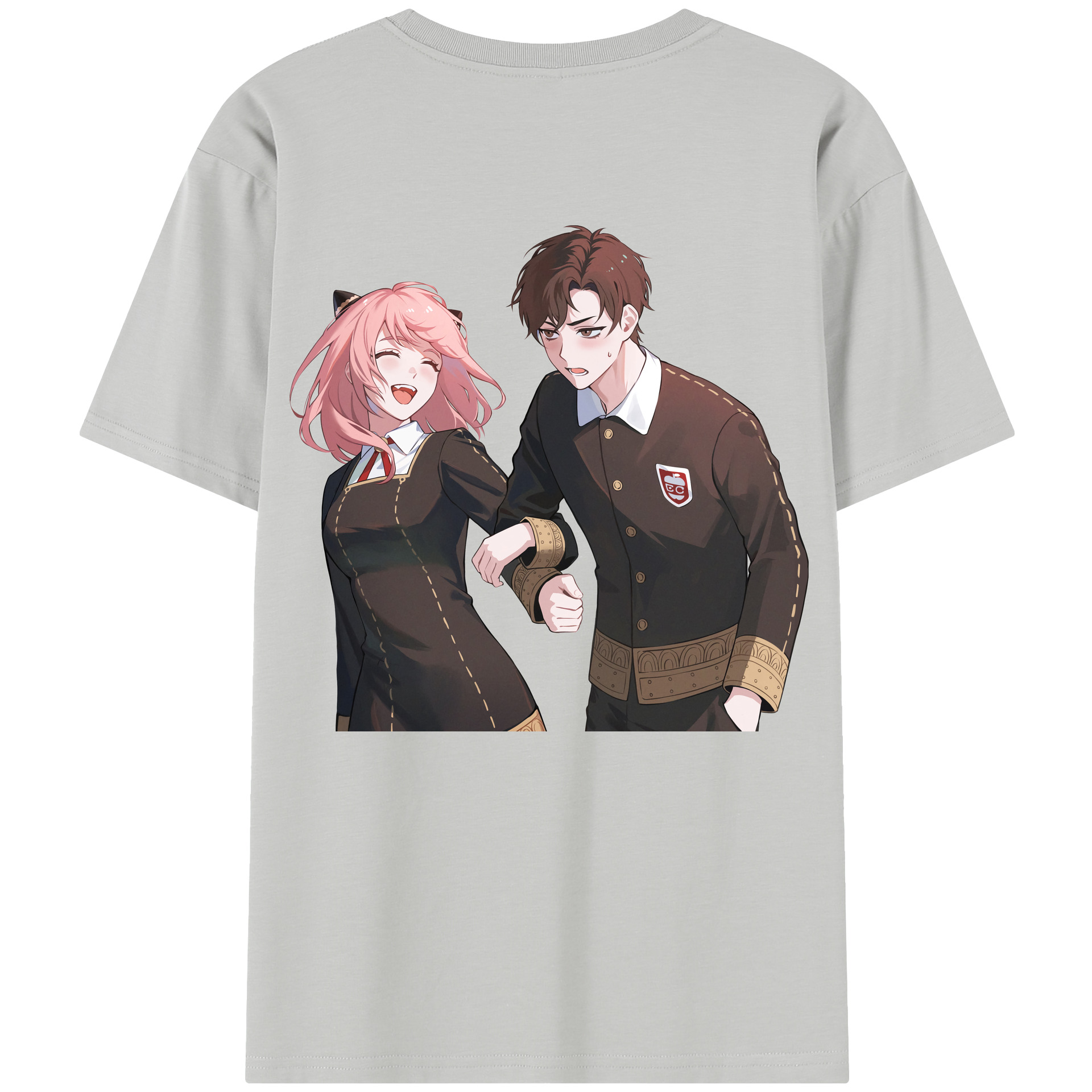 （画像用） SPY×FAMILY间谍家家酒 レディース半袖Tシャツ(バックプリント)