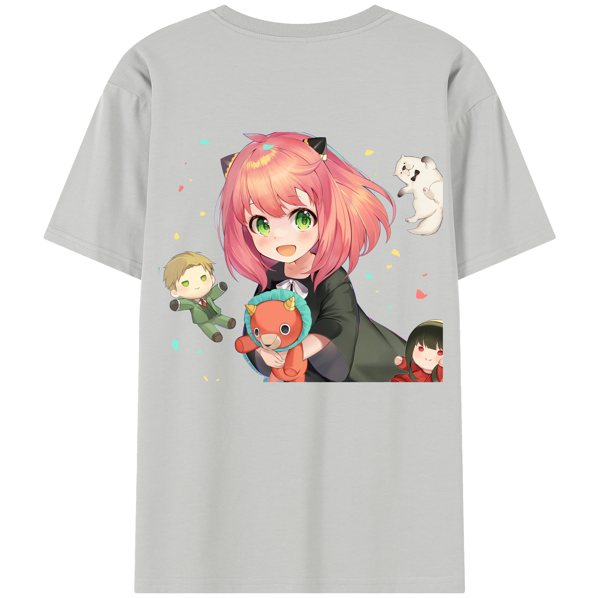 （画像用） SPY×FAMILY间谍家家酒 レディース半袖Tシャツ(バックプリント)