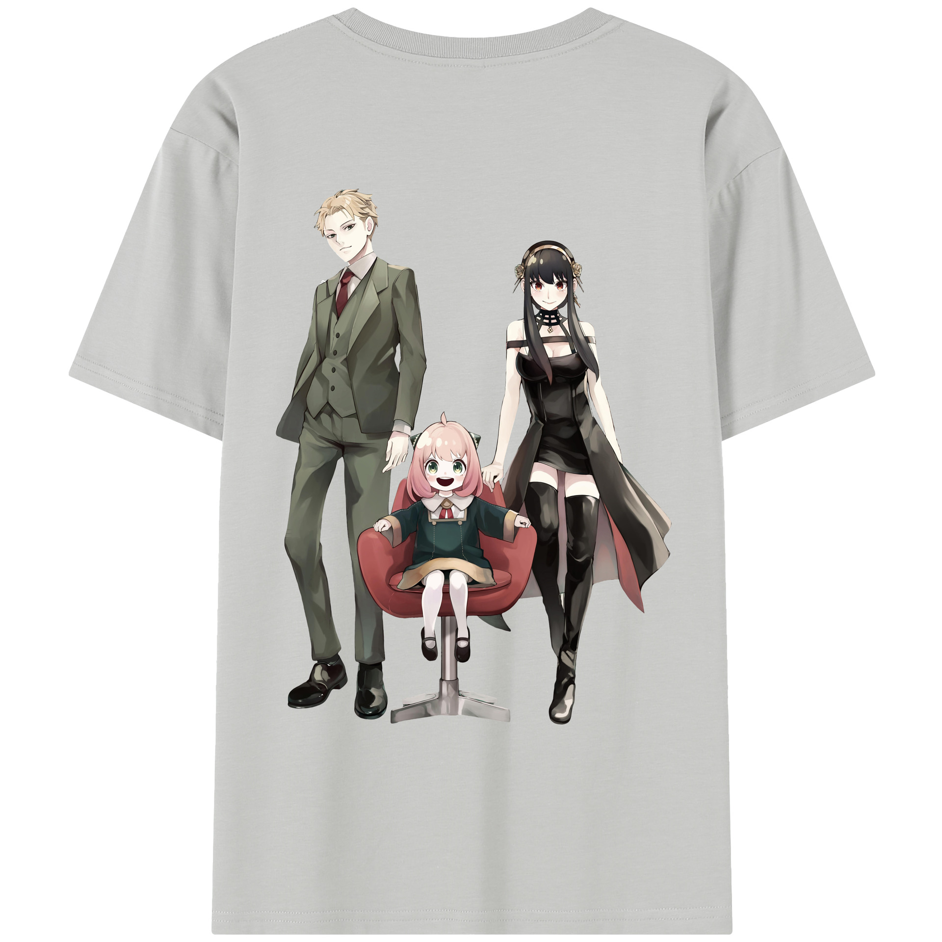 （画像用） SPY×FAMILY间谍家家酒 レディース半袖Tシャツ(バックプリント)