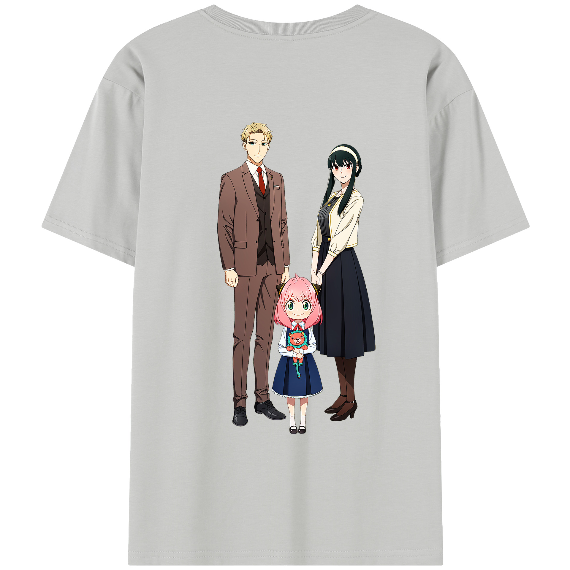 （画像用） SPY×FAMILY间谍家家酒 レディース半袖Tシャツ(バックプリント)