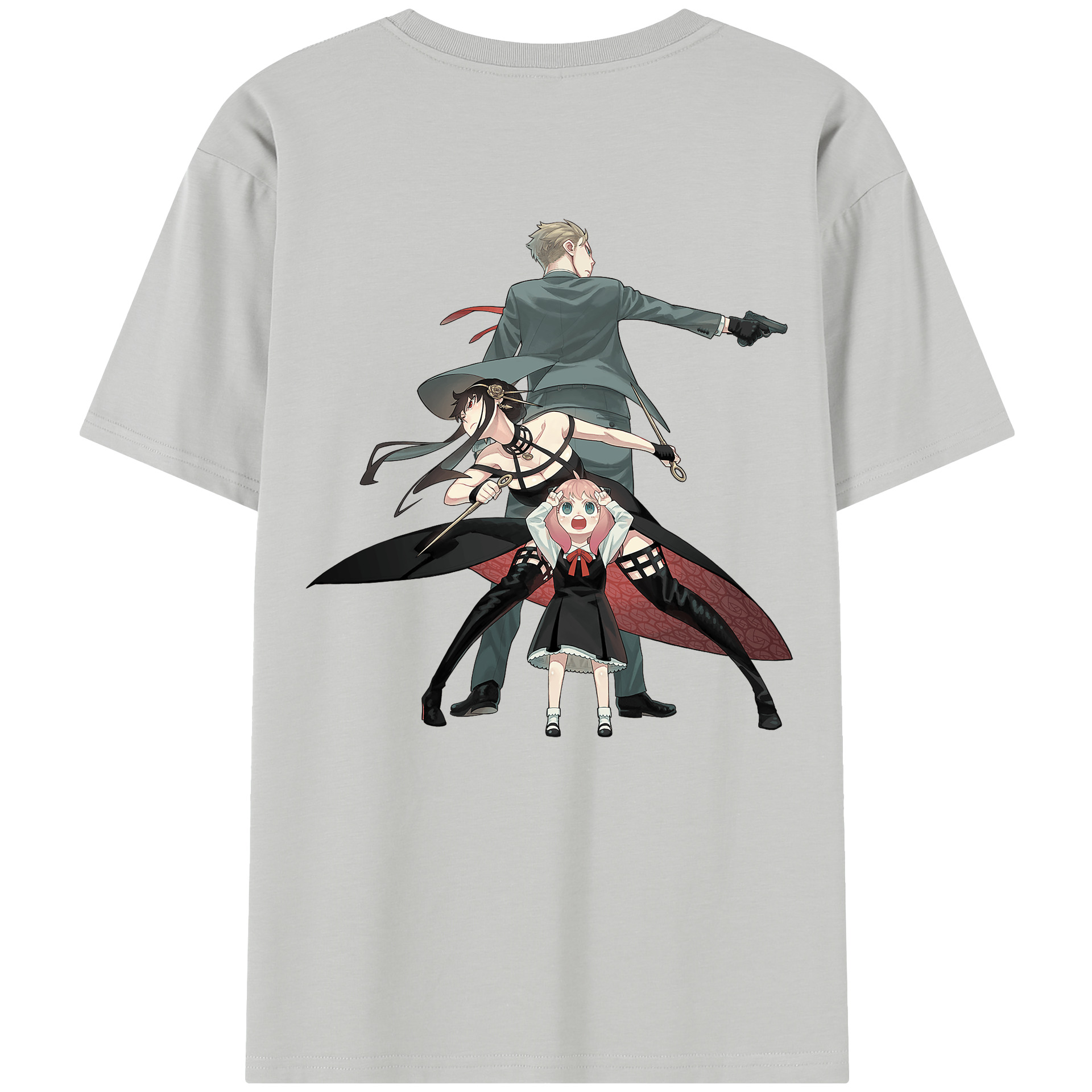 （画像用） SPY×FAMILY间谍家家酒 レディース半袖Tシャツ(バックプリント)