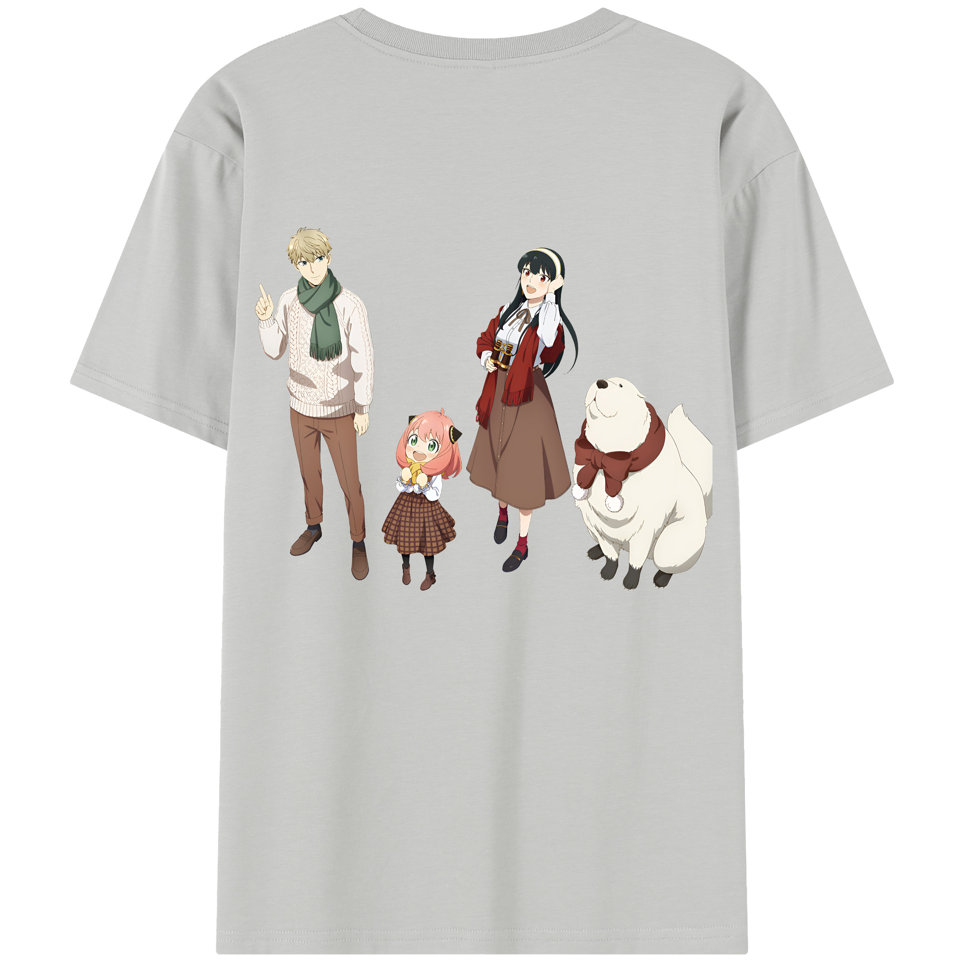 （画像用） SPY×FAMILY间谍家家酒 レディース半袖Tシャツ(バックプリント)