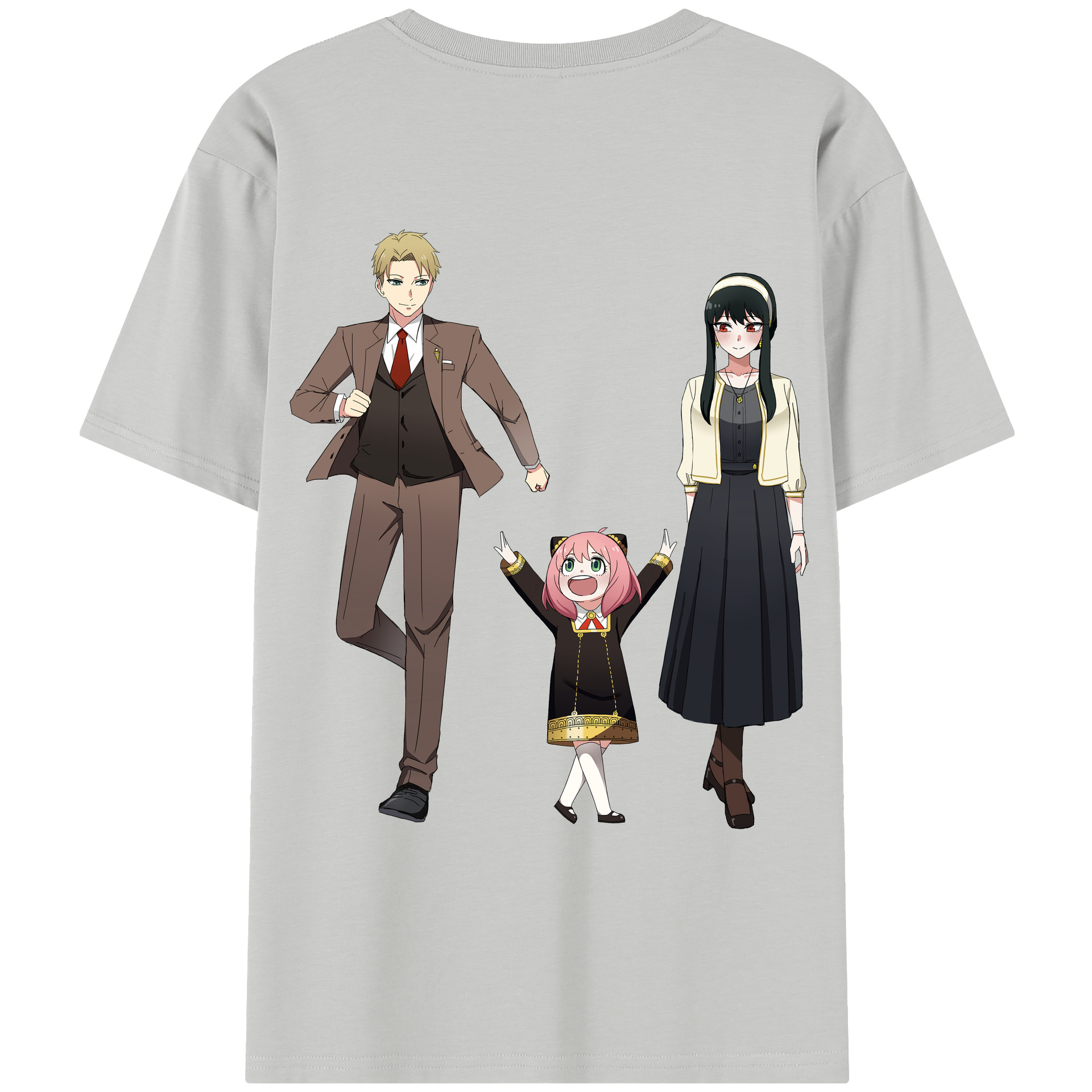 （画像用） SPY×FAMILY间谍家家酒 レディース半袖Tシャツ(バックプリント)