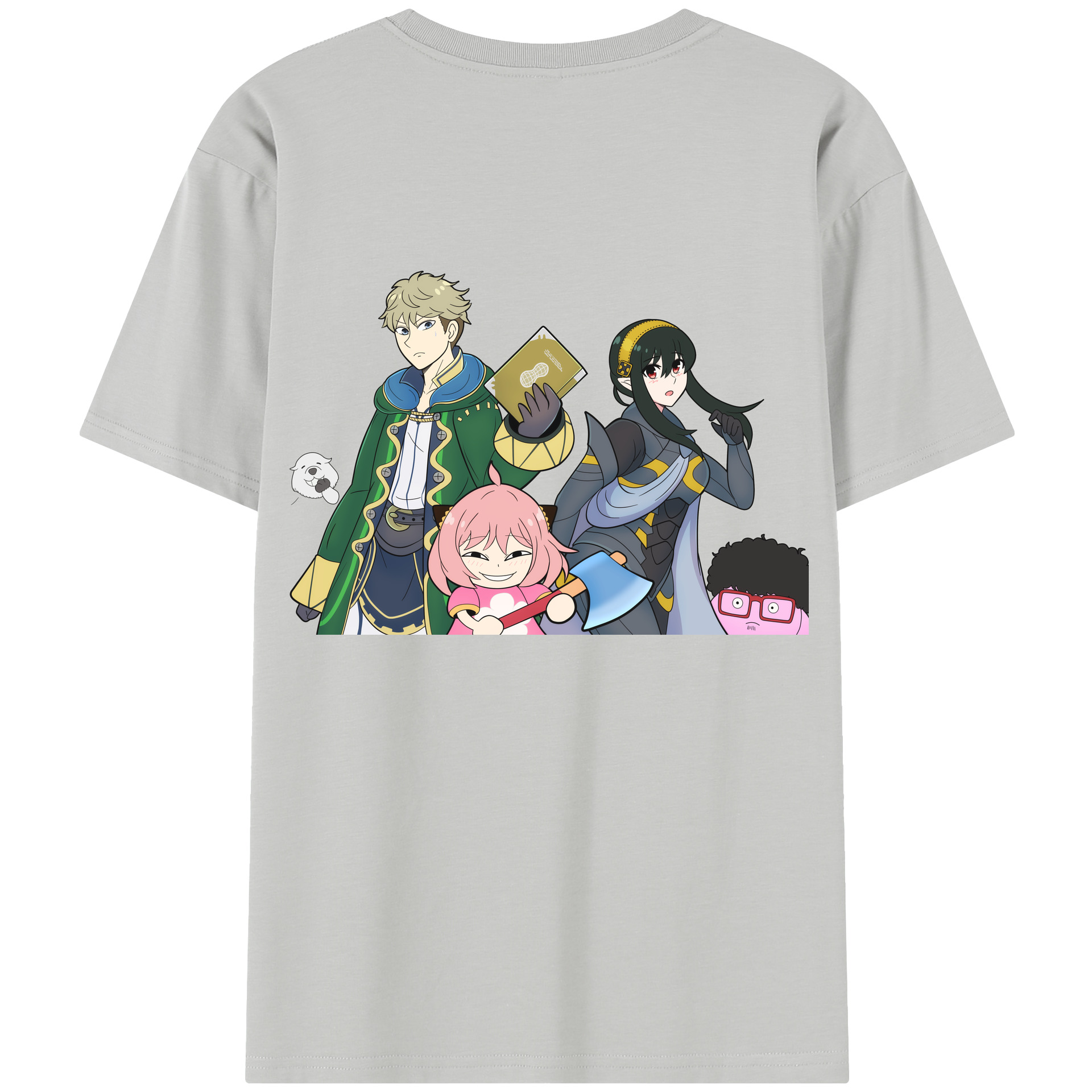 （画像用） SPY×FAMILY间谍家家酒 レディース半袖Tシャツ(バックプリント)