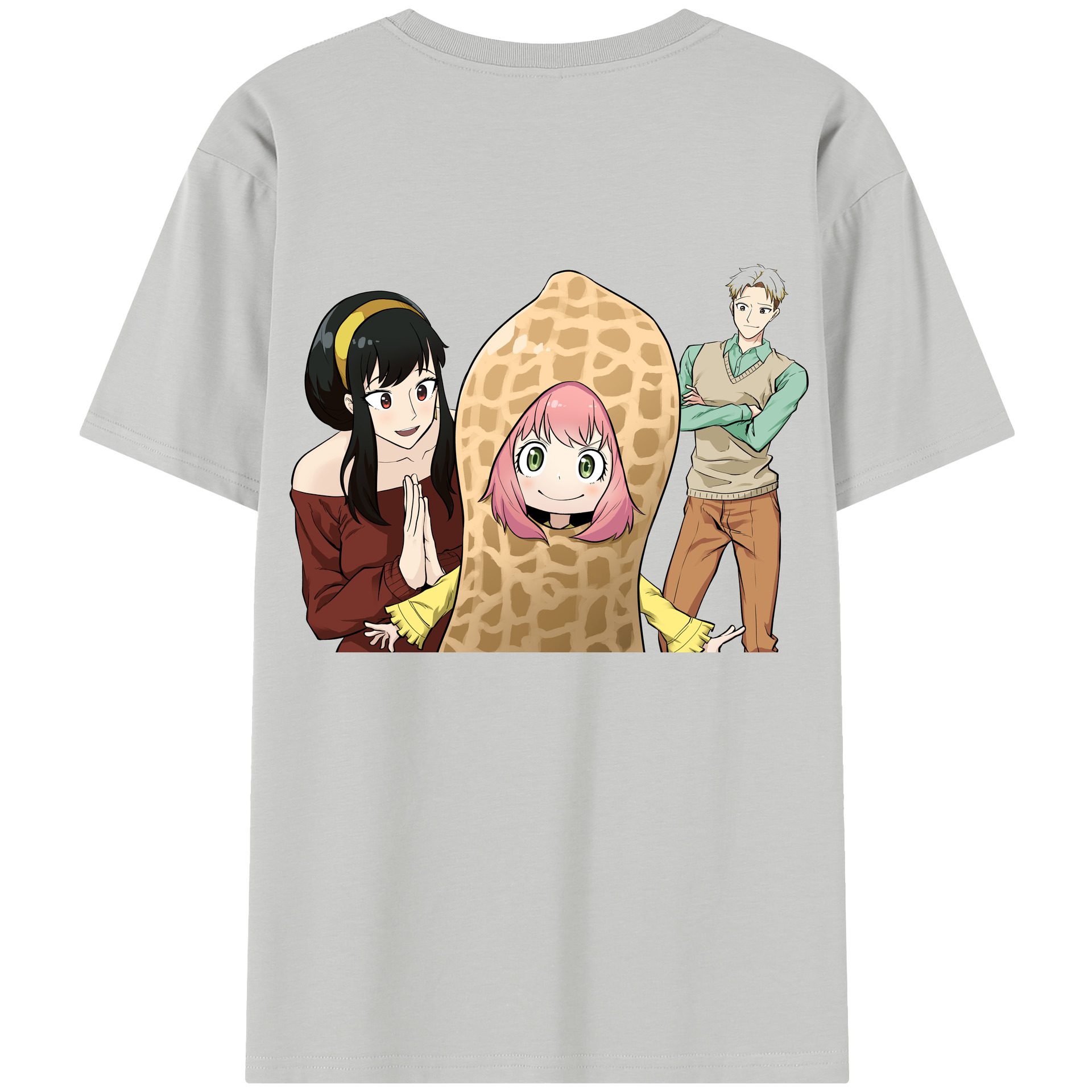 （画像用） SPY×FAMILY间谍家家酒 レディース半袖Tシャツ(バックプリント)