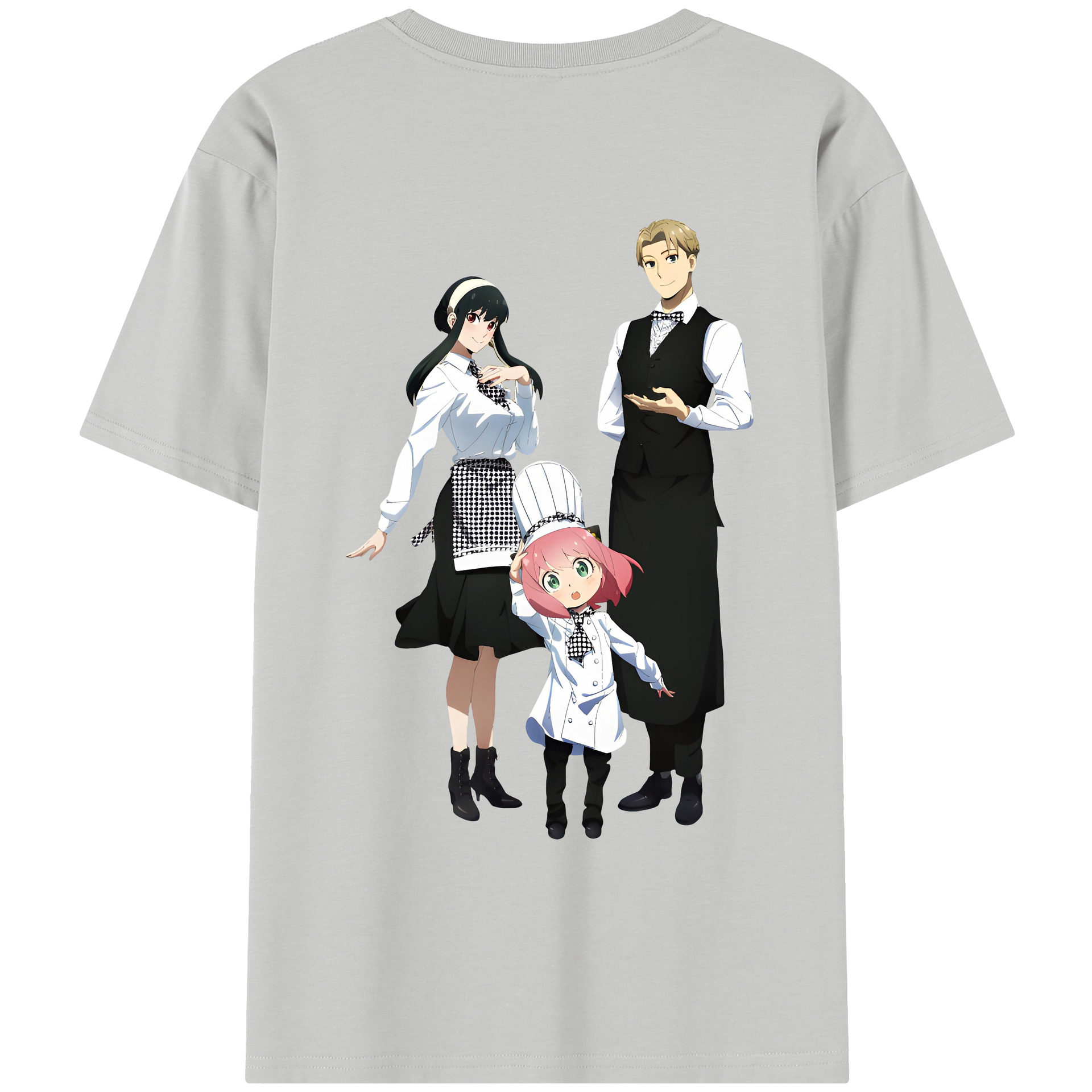 （画像用） SPY×FAMILY间谍家家酒 レディース半袖Tシャツ(バックプリント)