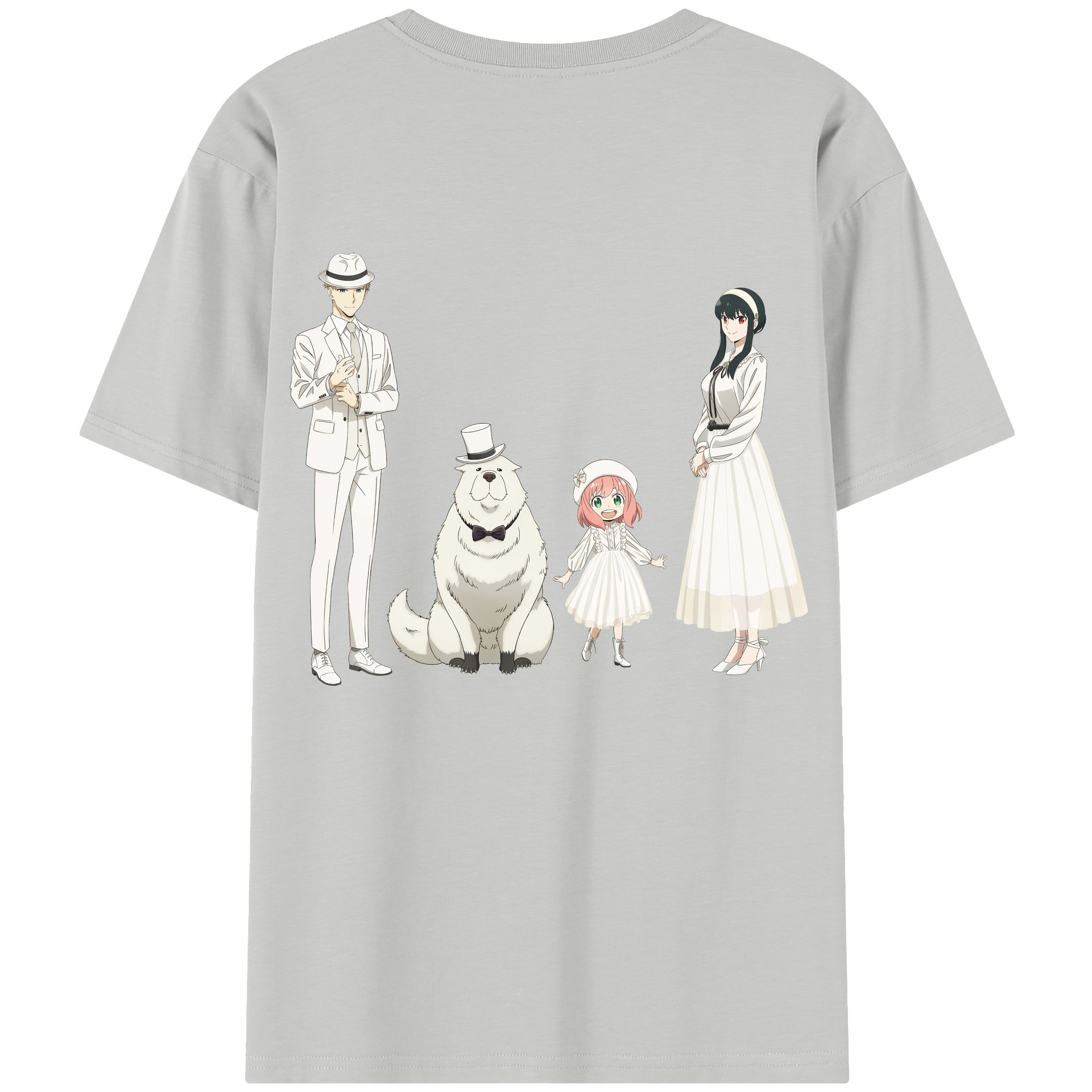 （画像用） SPY×FAMILY间谍家家酒 レディース半袖Tシャツ(バックプリント)