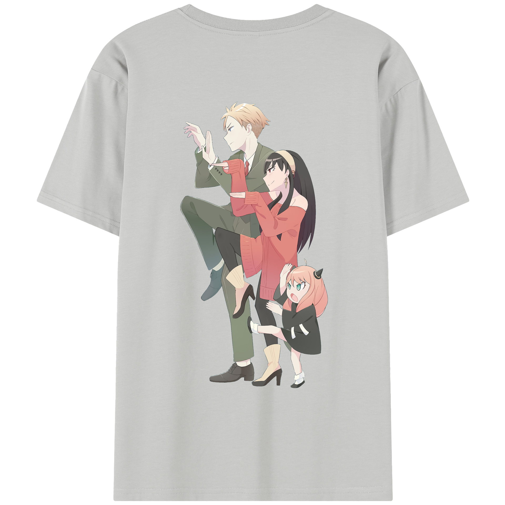 （画像用） SPY×FAMILY间谍家家酒 レディース半袖Tシャツ(バックプリント)