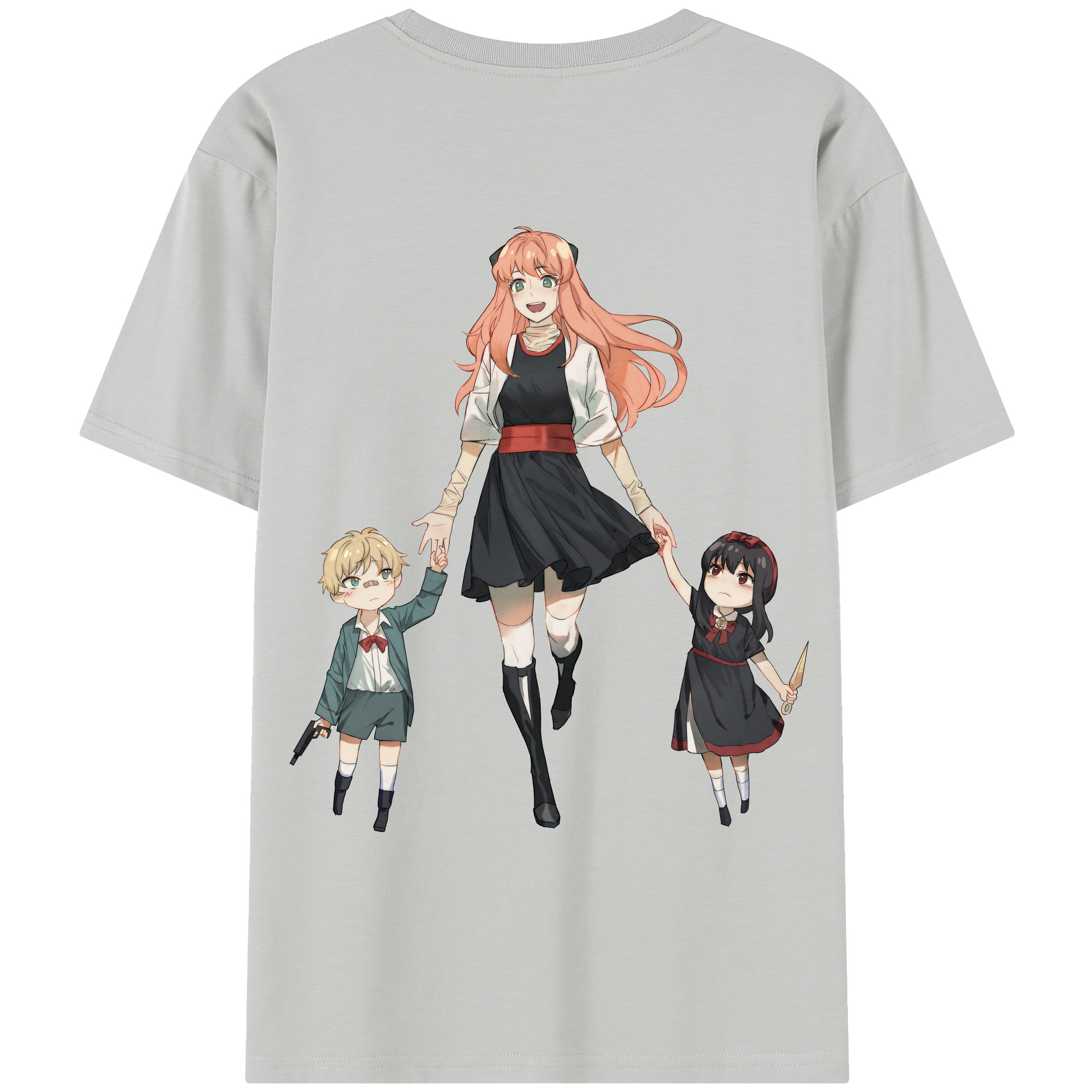（画像用） SPY×FAMILY间谍家家酒 レディース半袖Tシャツ(バックプリント)