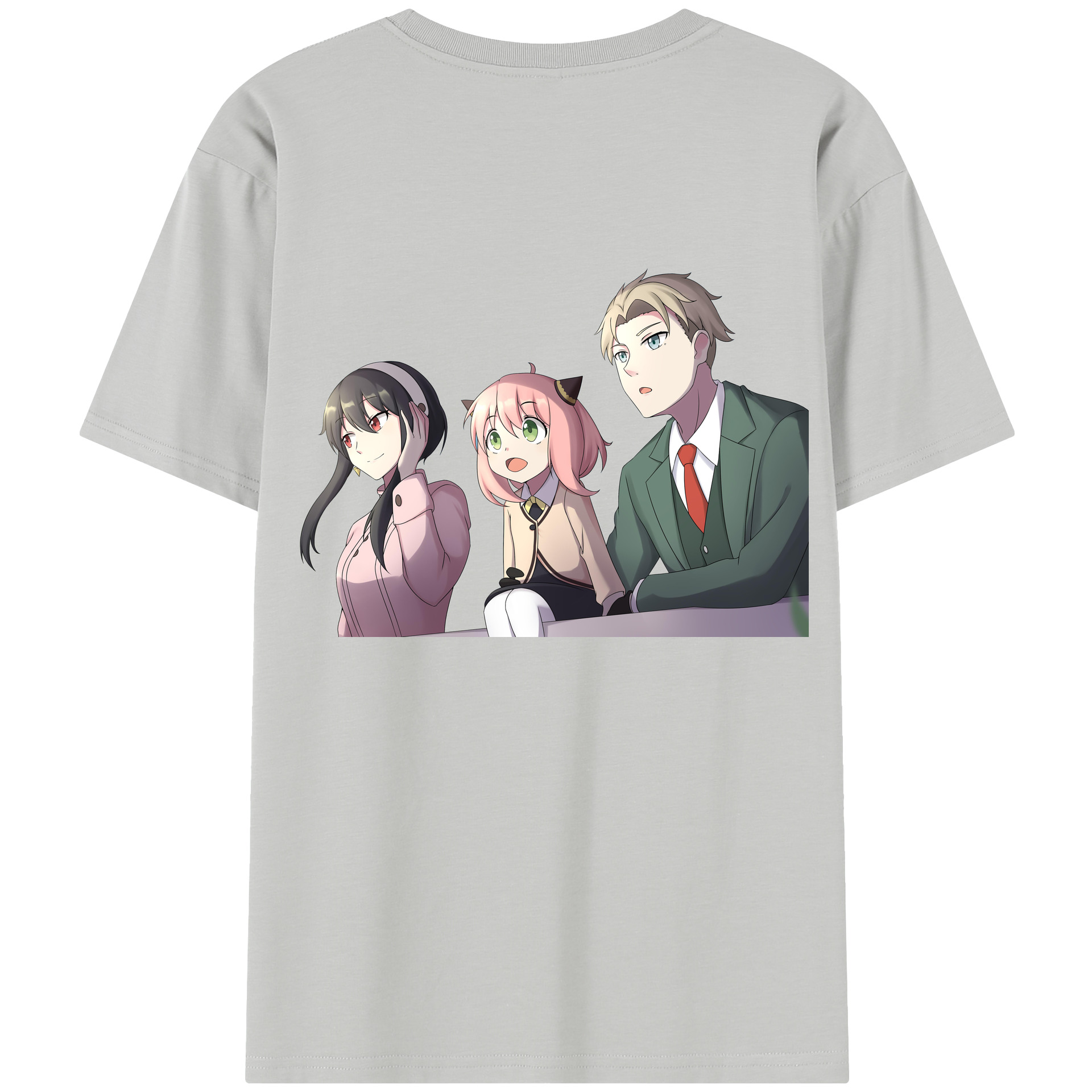 （画像用） SPY×FAMILY间谍家家酒 レディース半袖Tシャツ(バックプリント)