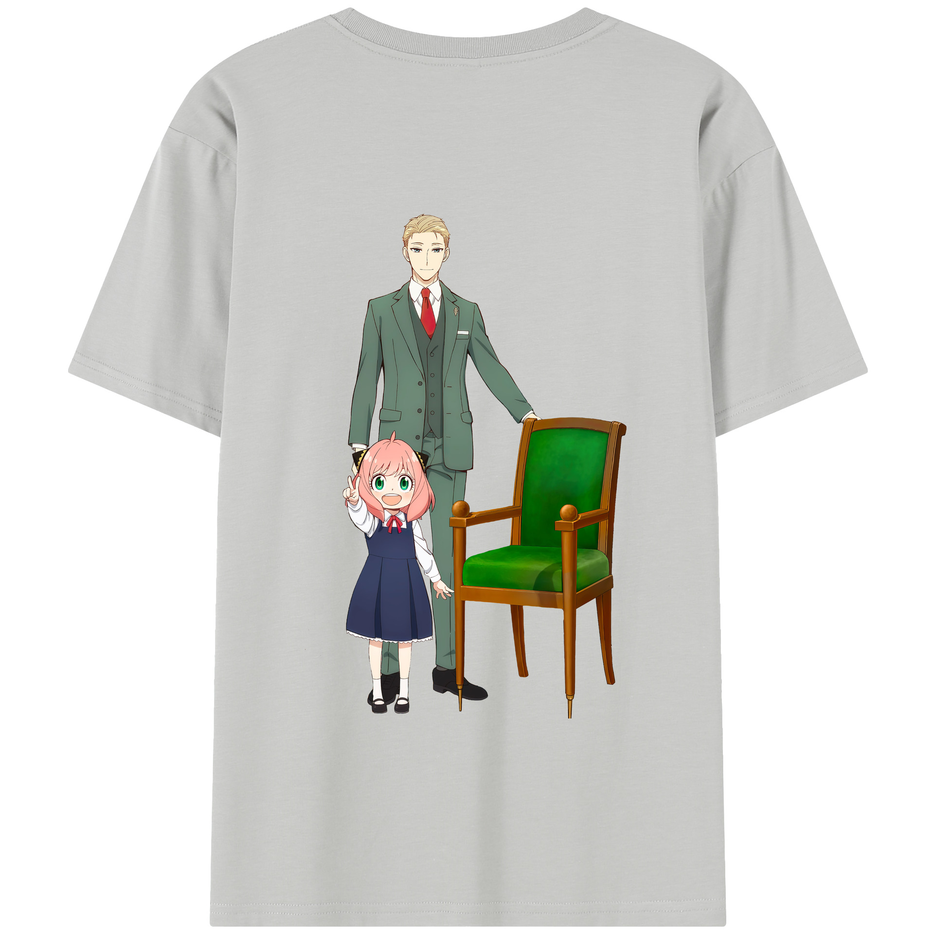 （画像用） SPY×FAMILY间谍家家酒 レディース半袖Tシャツ(バックプリント)