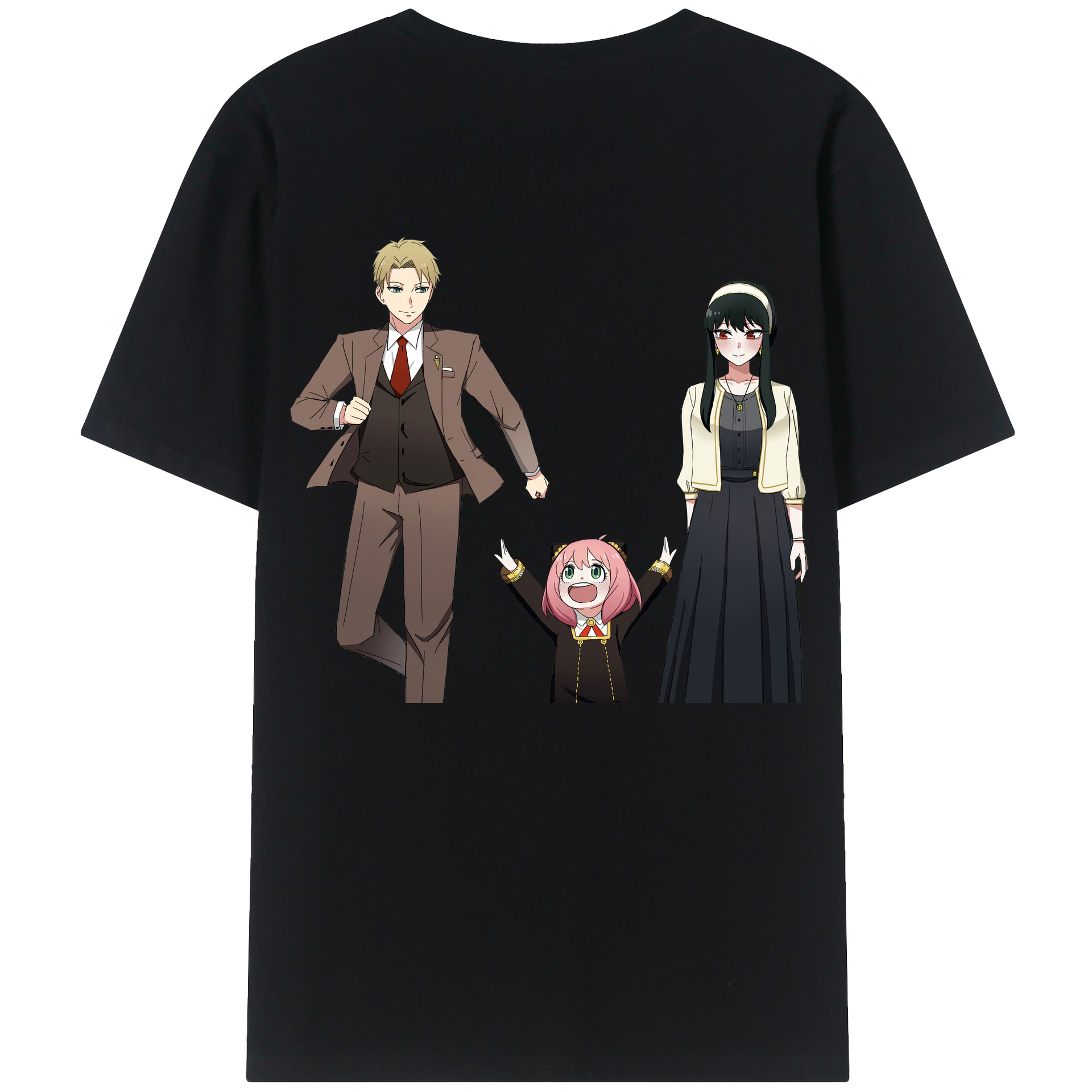 （画像用） SPY×FAMILY间谍家家酒 レディース半袖Tシャツ(バックプリント)