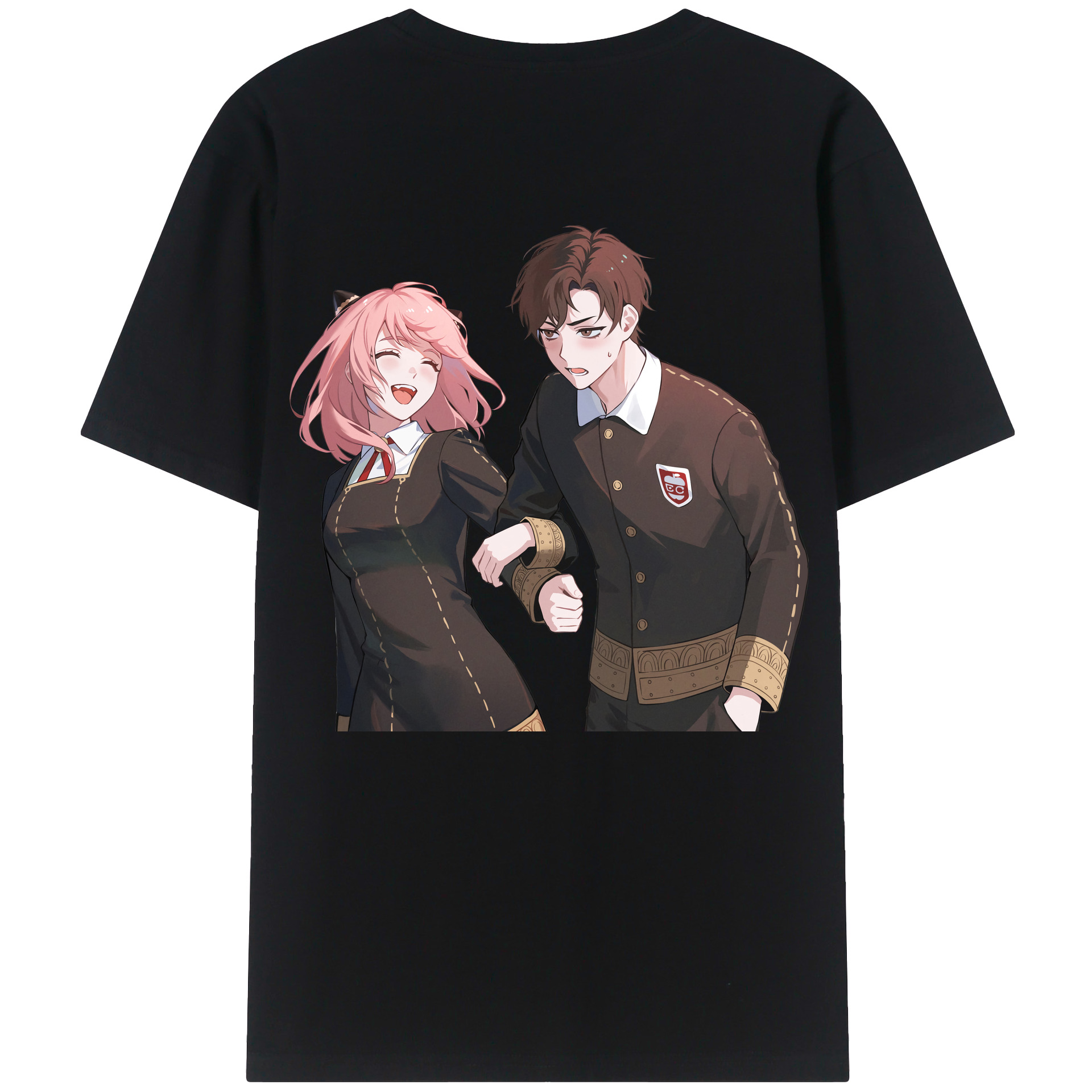 （画像用） SPY×FAMILY间谍家家酒 レディース半袖Tシャツ(バックプリント)