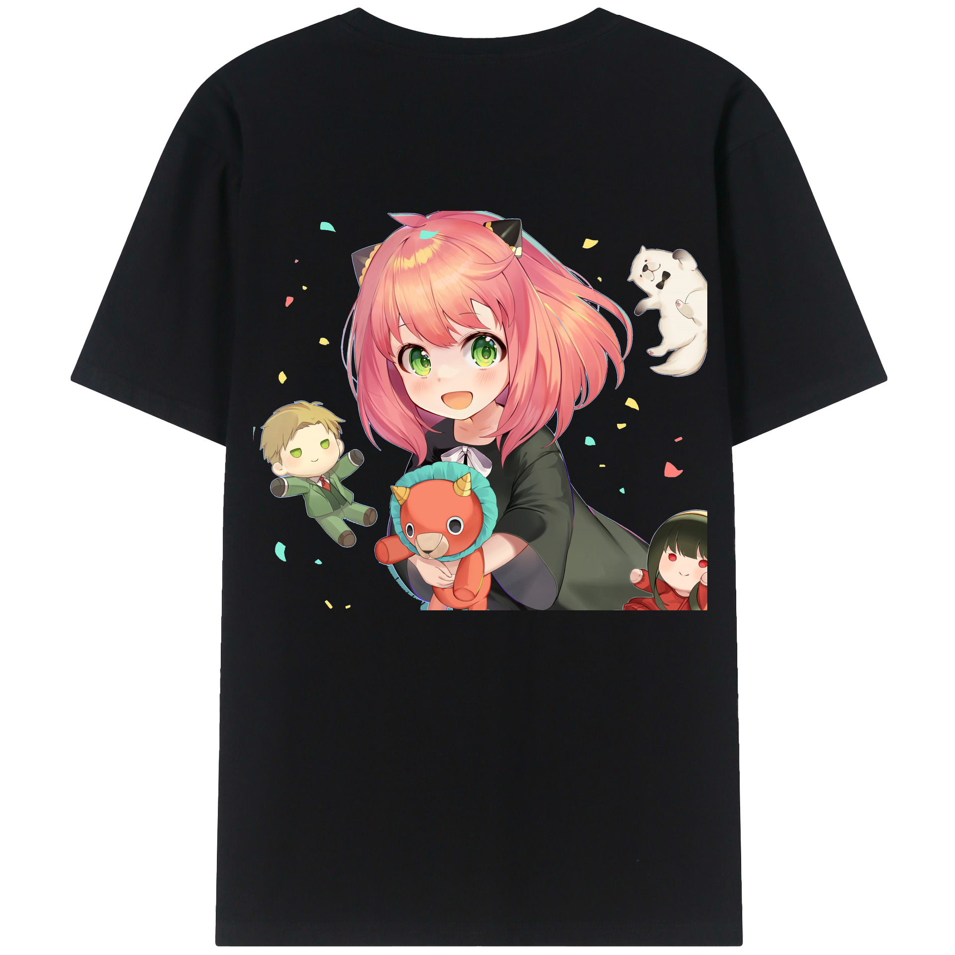 （画像用） SPY×FAMILY间谍家家酒 レディース半袖Tシャツ(バックプリント)