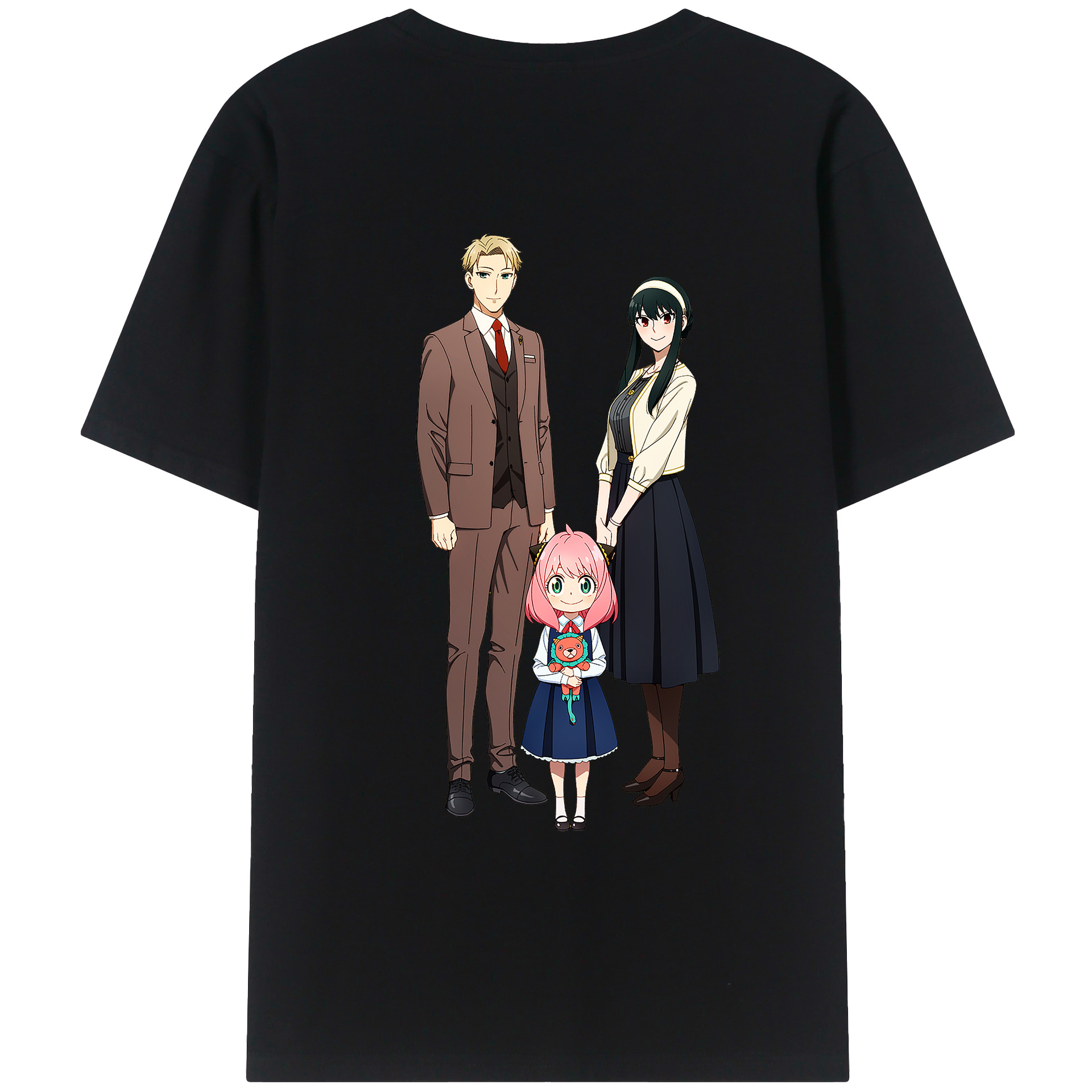 （画像用） SPY×FAMILY间谍家家酒 レディース半袖Tシャツ(バックプリント)