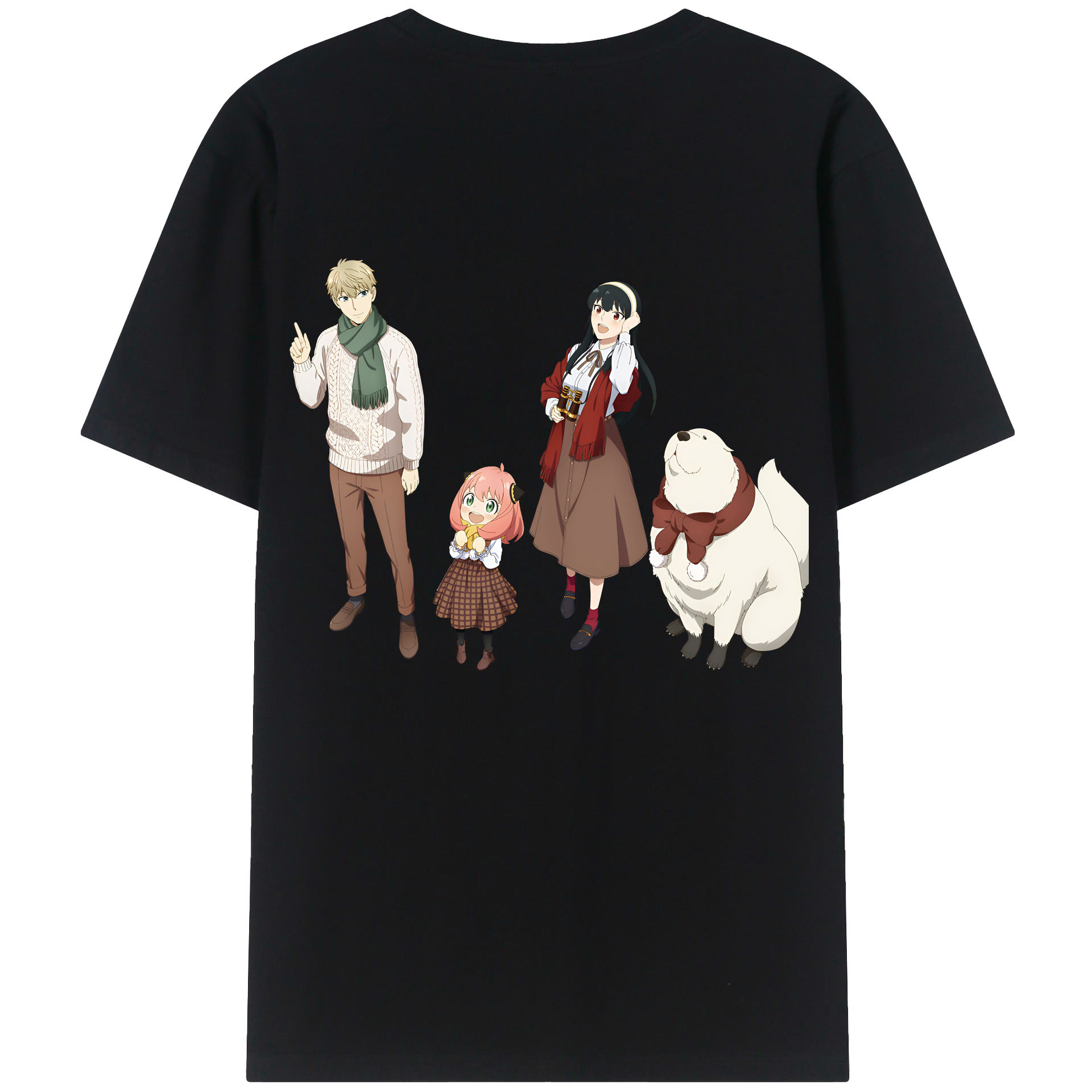 （画像用） SPY×FAMILY间谍家家酒 レディース半袖Tシャツ(バックプリント)