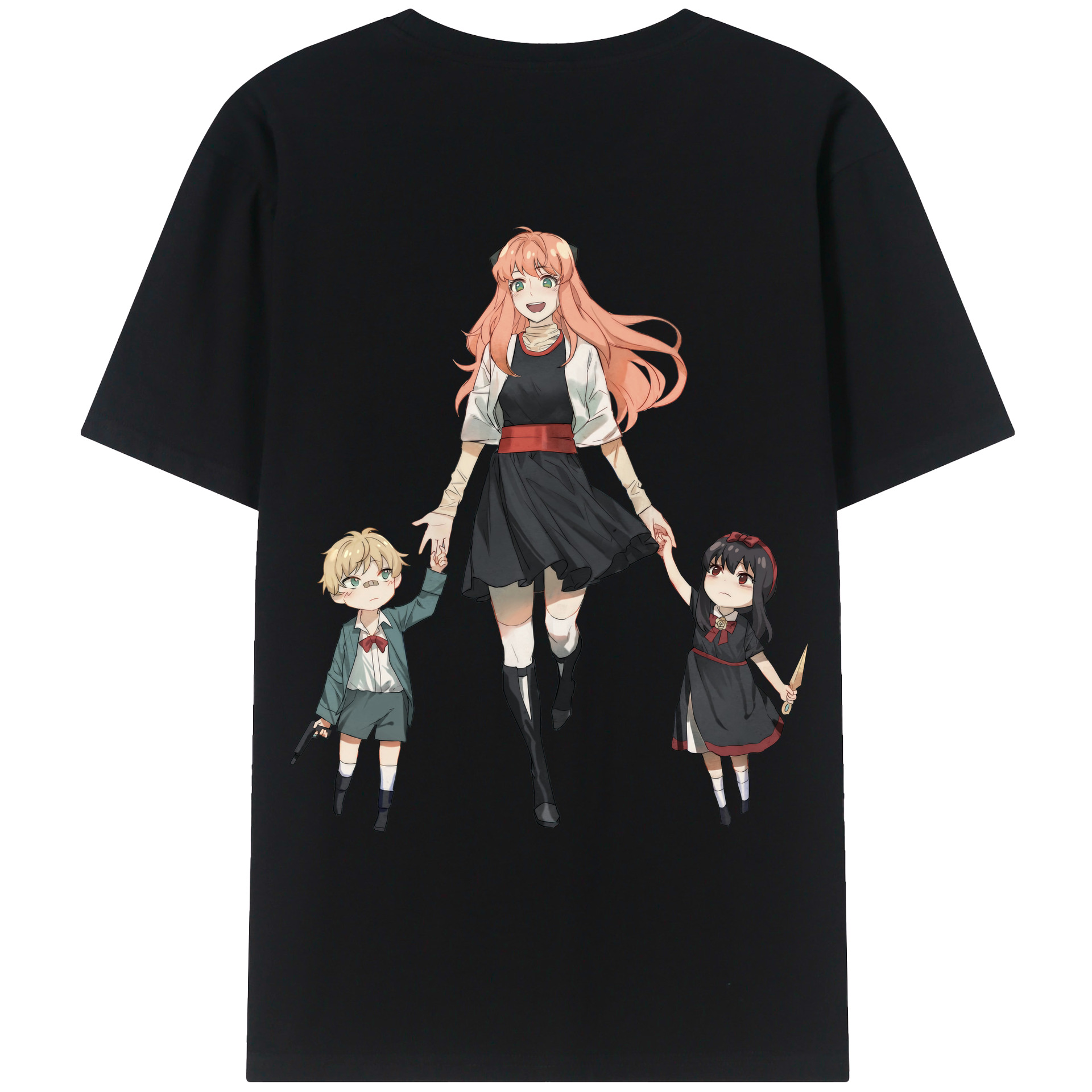 （画像用） SPY×FAMILY间谍家家酒 レディース半袖Tシャツ(バックプリント)
