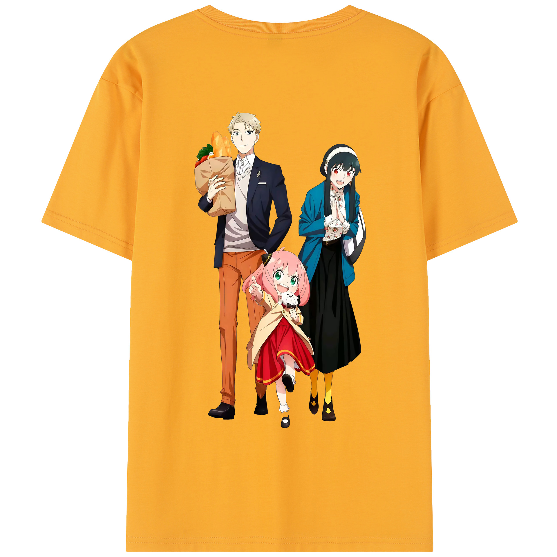（画像用） SPY×FAMILY间谍家家酒 レディース半袖Tシャツ(バックプリント)