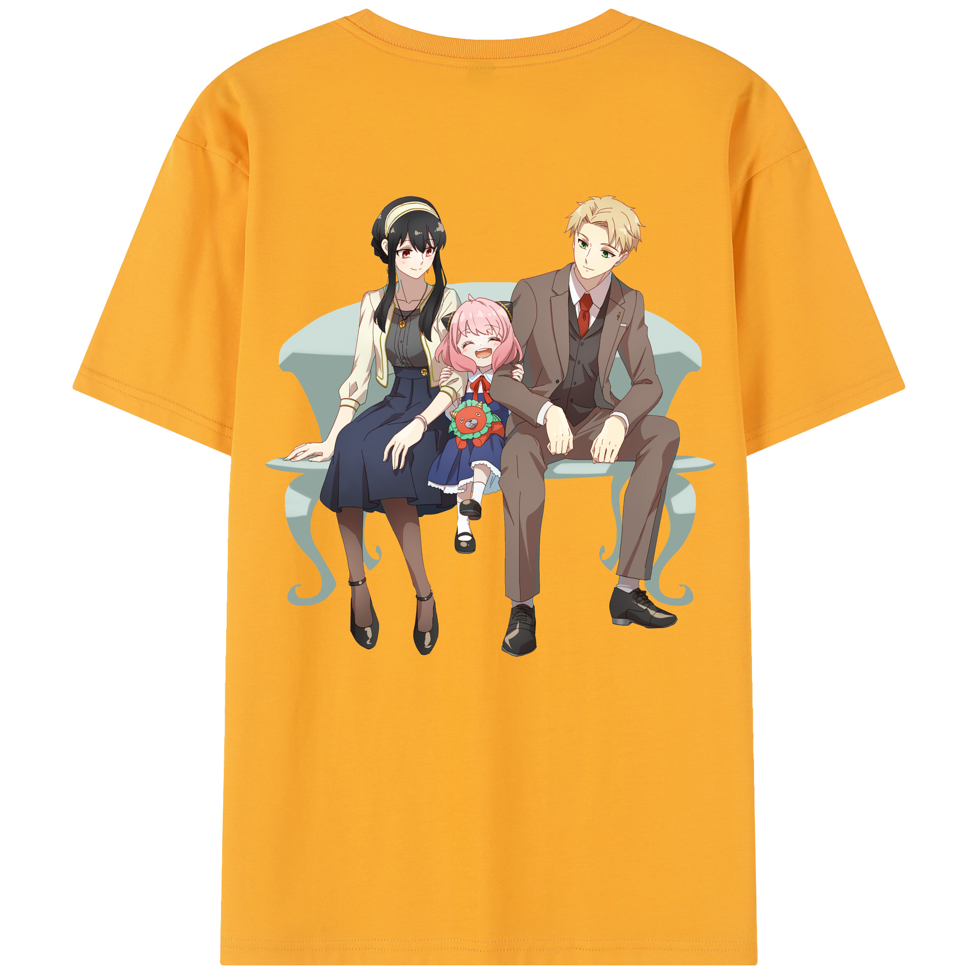 （画像用） SPY×FAMILY间谍家家酒 レディース半袖Tシャツ(バックプリント)