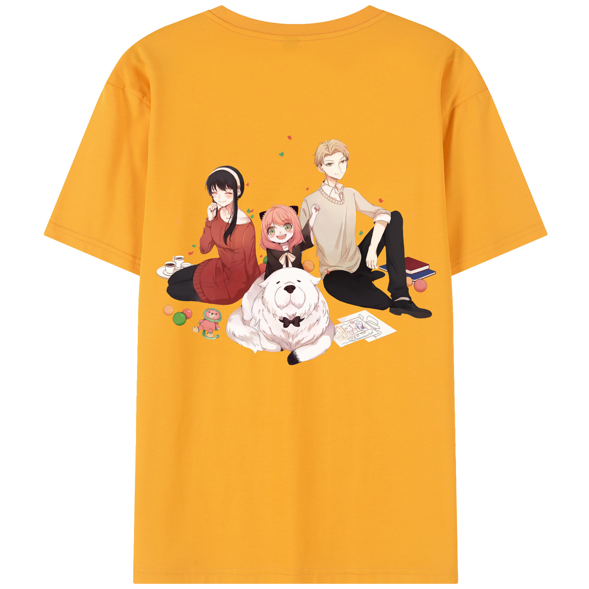 （画像用） SPY×FAMILY间谍家家酒 レディース半袖Tシャツ(バックプリント)