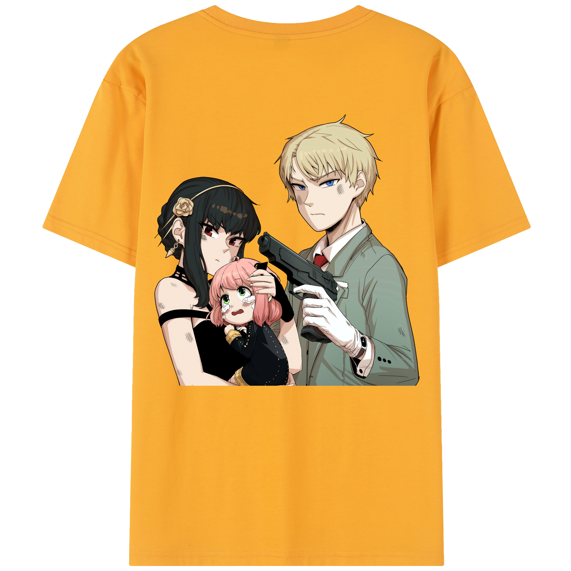 （画像用） SPY×FAMILY间谍家家酒 レディース半袖Tシャツ(バックプリント)