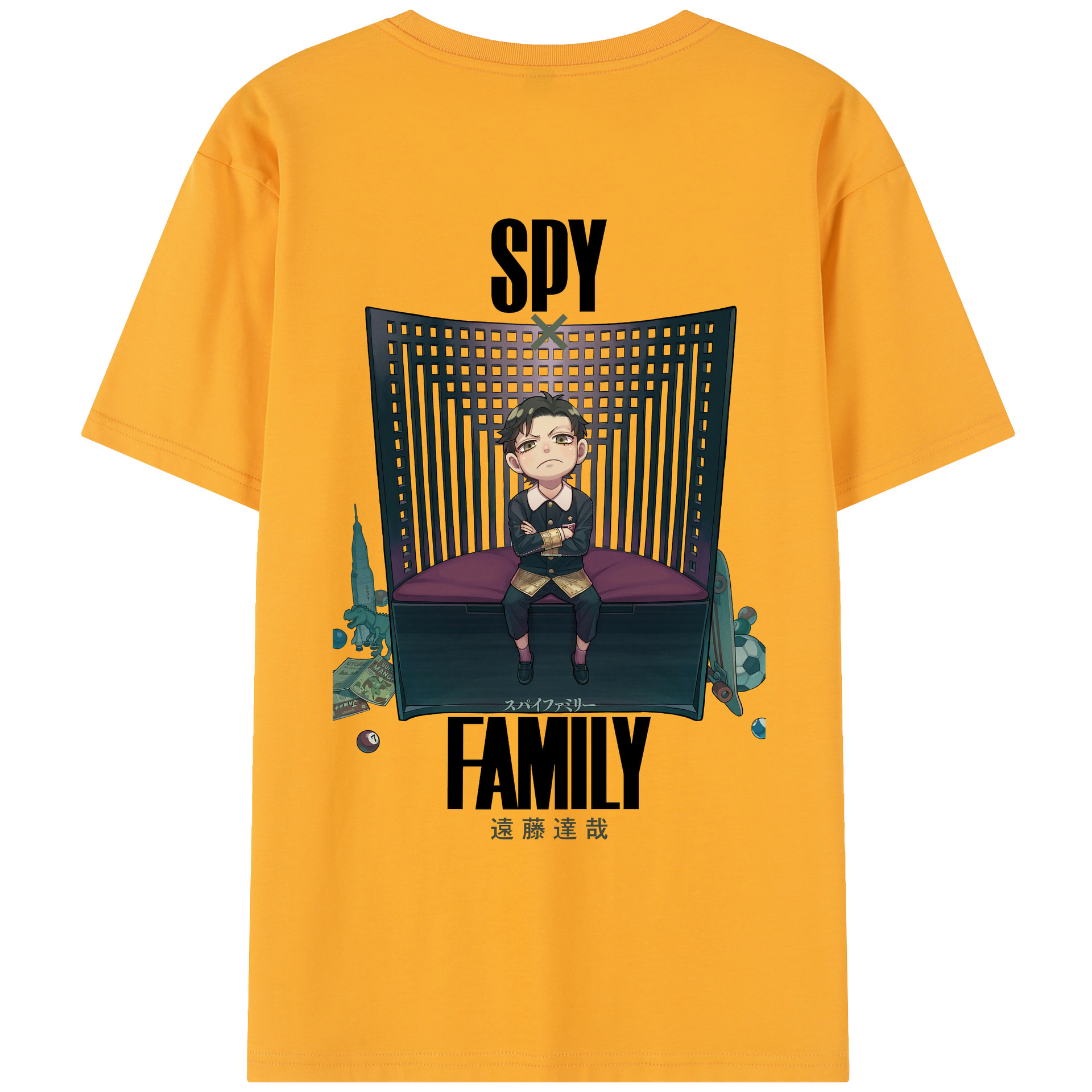 （画像用） SPY×FAMILY间谍家家酒 レディース半袖Tシャツ(バックプリント)