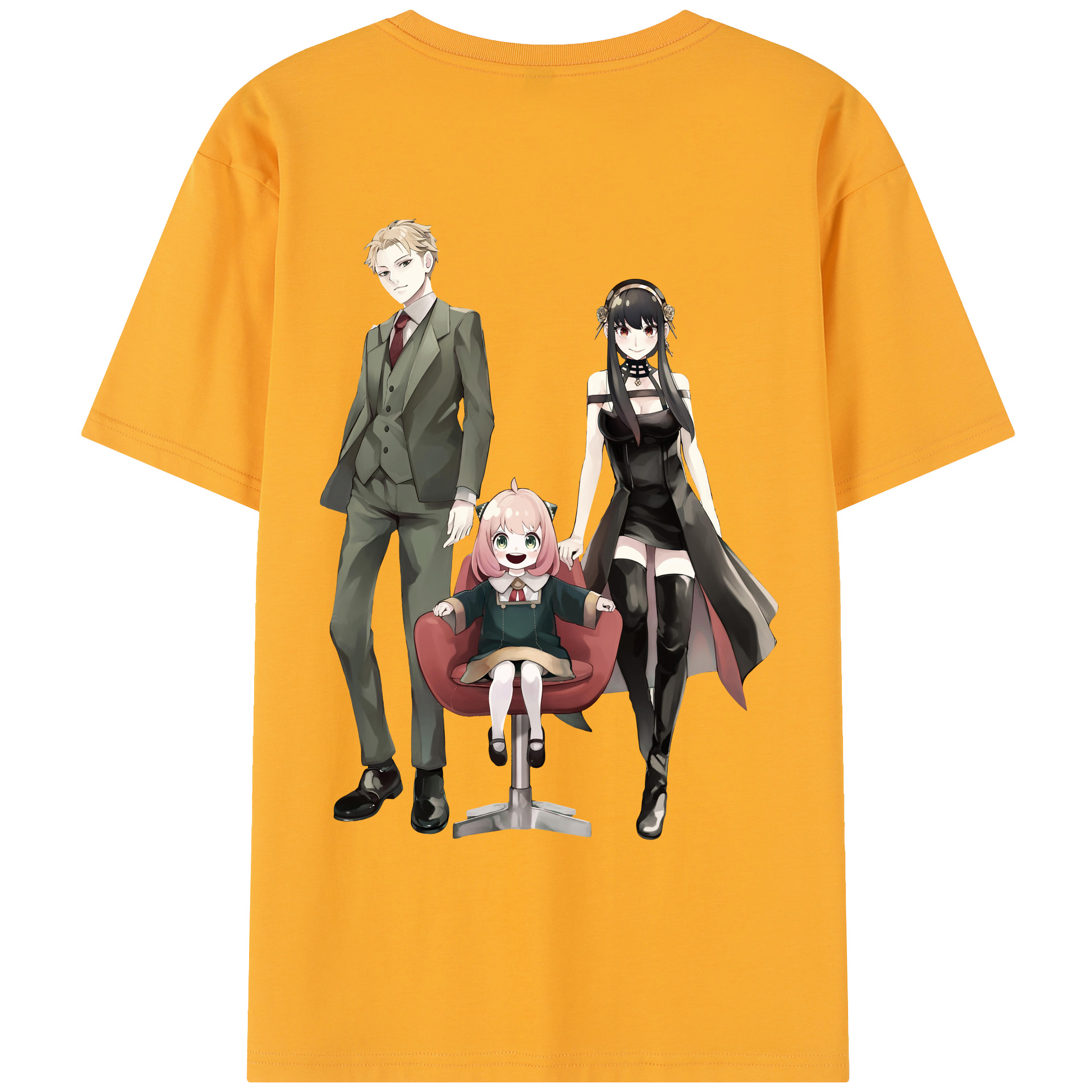（画像用） SPY×FAMILY间谍家家酒 レディース半袖Tシャツ(バックプリント)