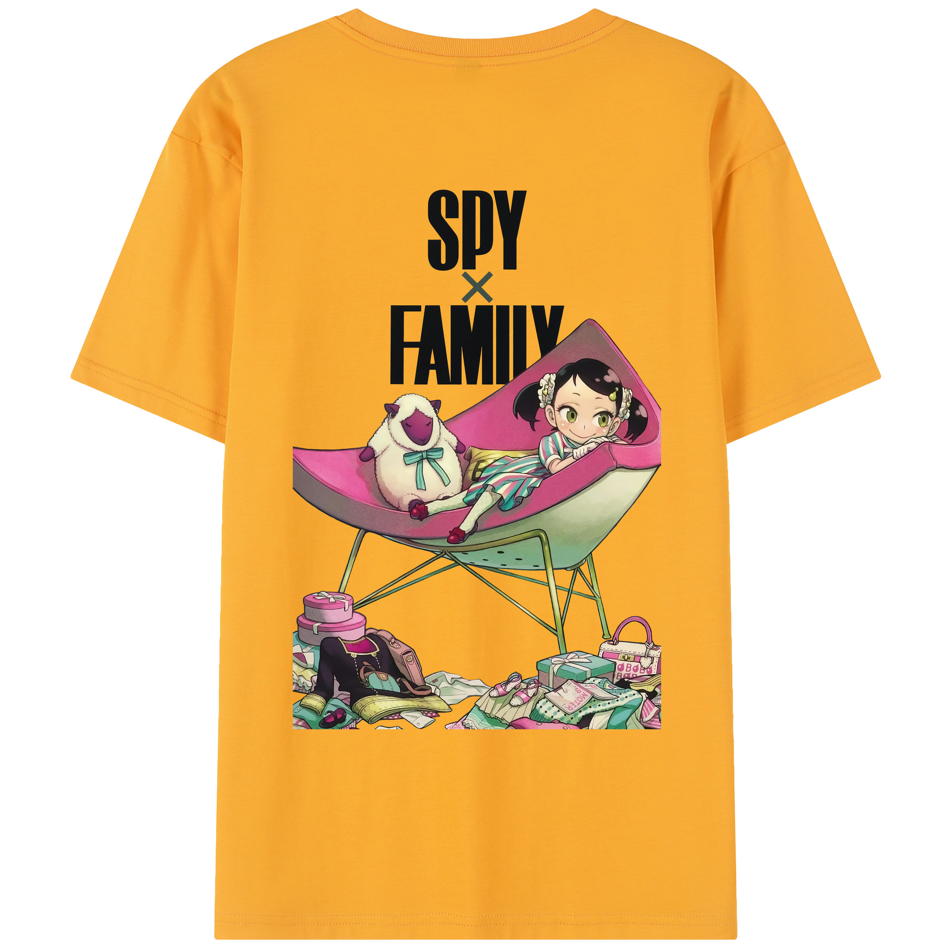 （画像用） SPY×FAMILY间谍家家酒 レディース半袖Tシャツ(バックプリント)
