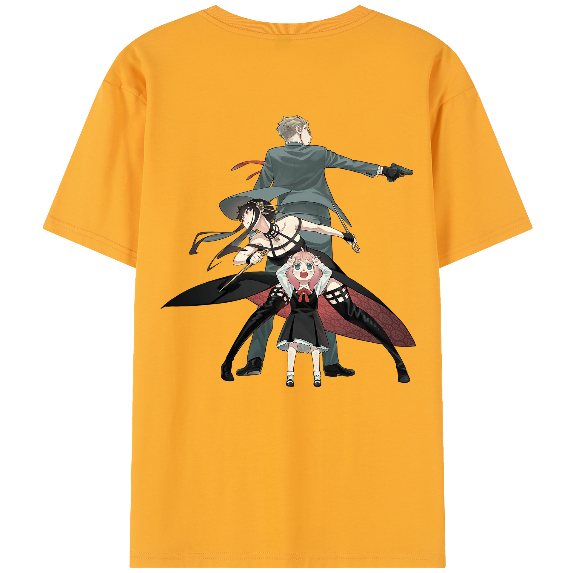 （画像用） SPY×FAMILY间谍家家酒 レディース半袖Tシャツ(バックプリント)