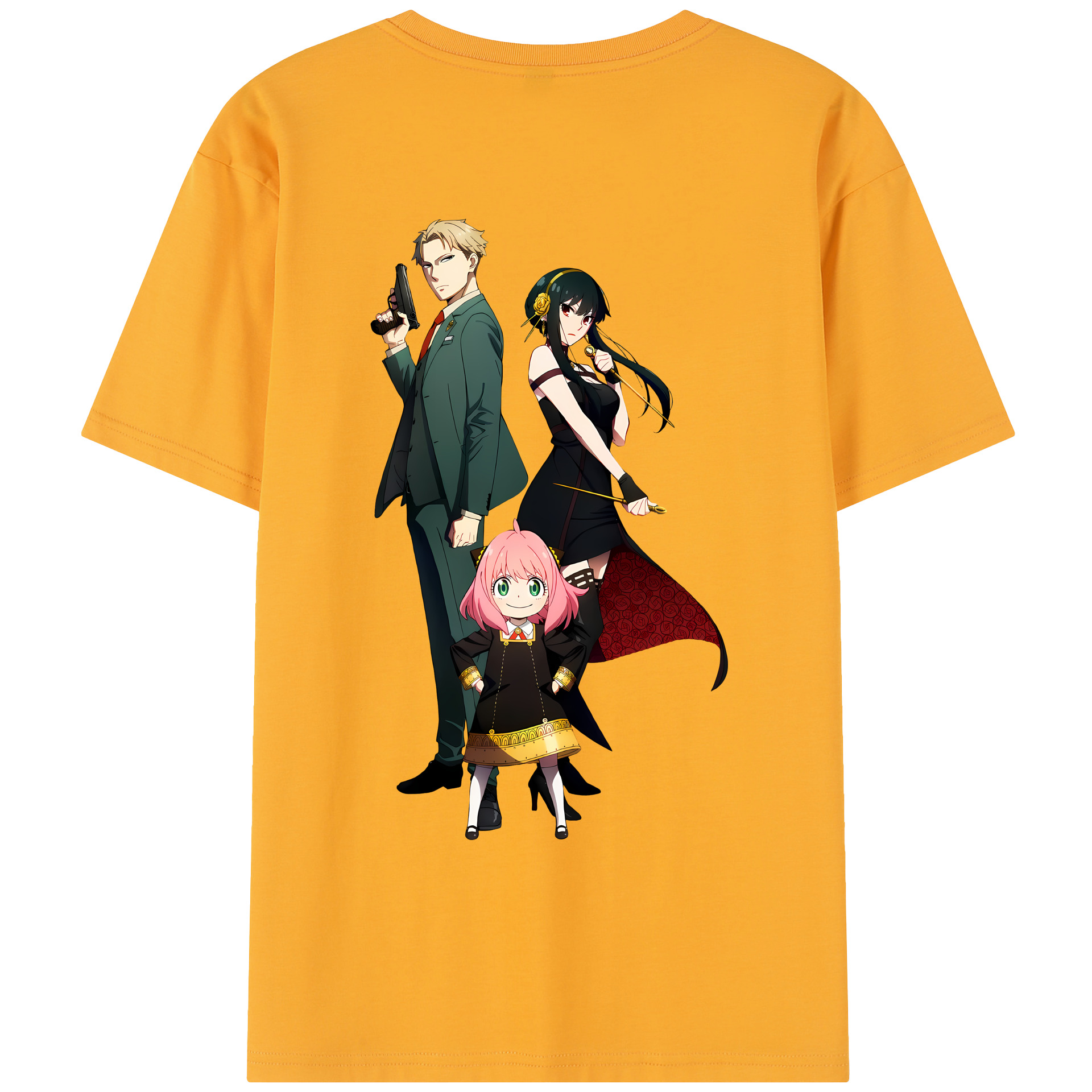 （画像用） SPY×FAMILY间谍家家酒 レディース半袖Tシャツ(バックプリント)
