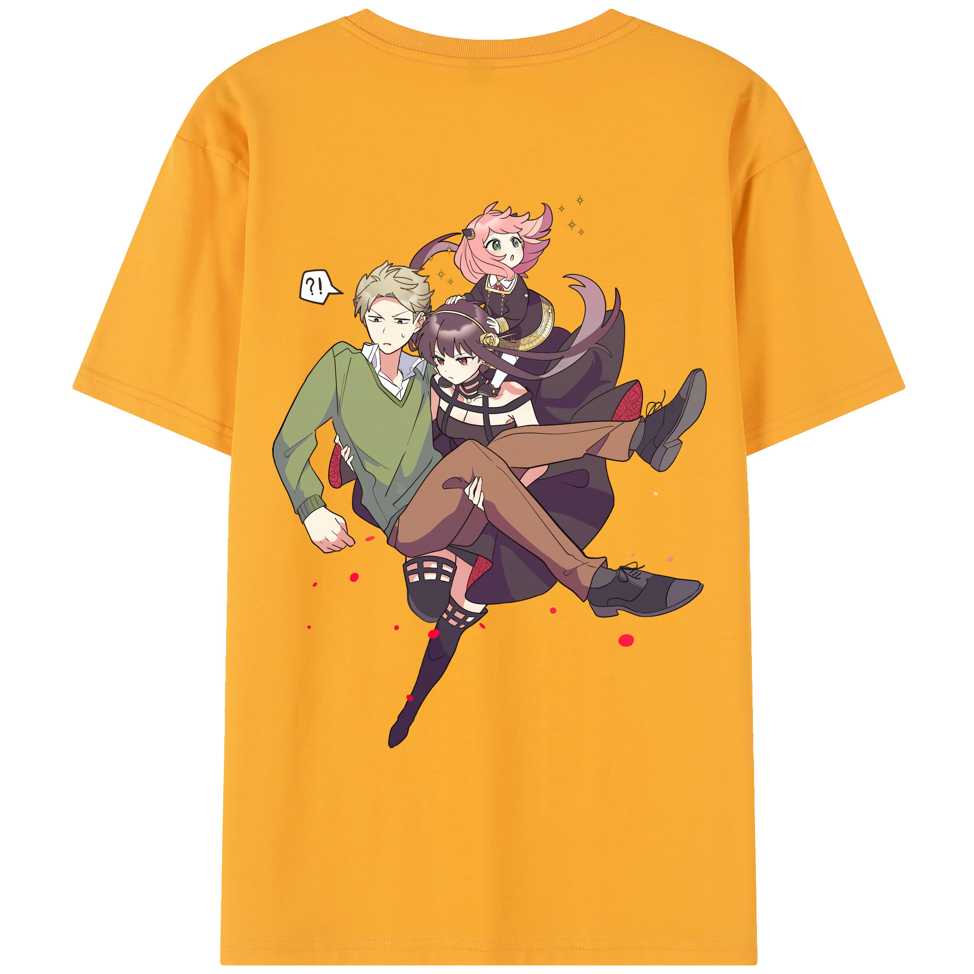 （画像用） SPY×FAMILY间谍家家酒 レディース半袖Tシャツ(バックプリント)