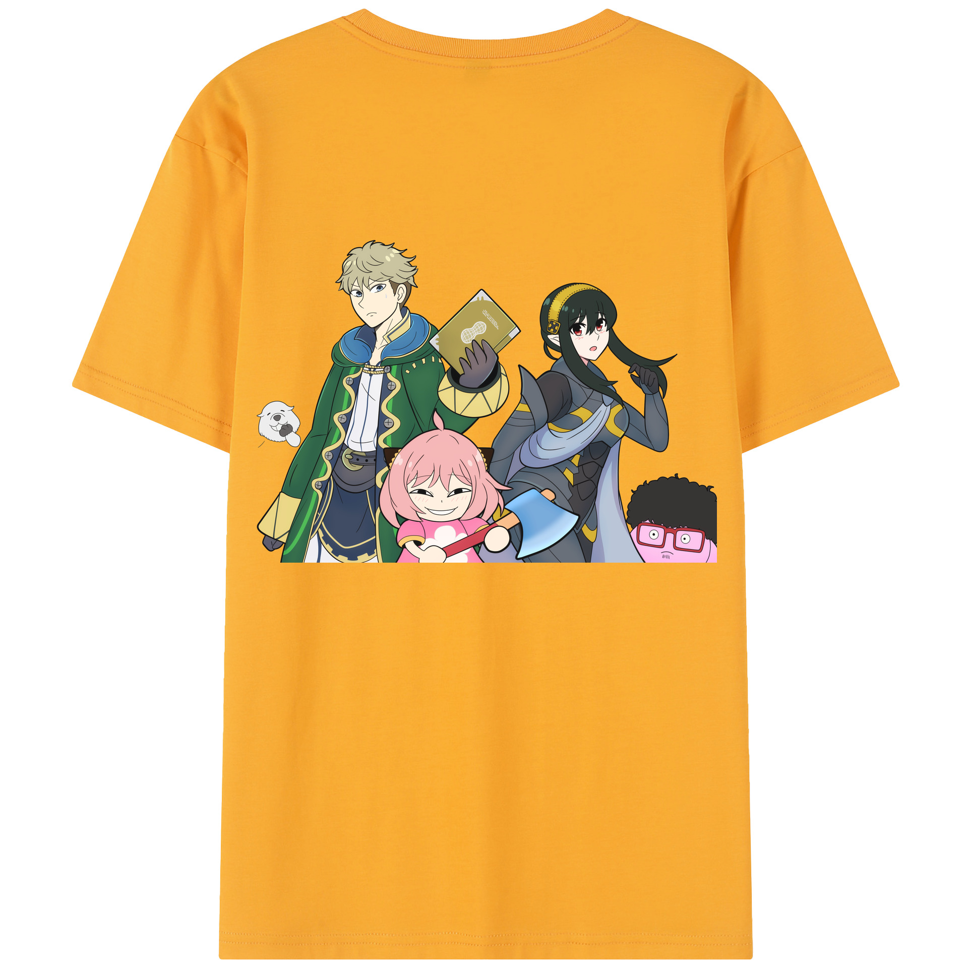 （画像用） SPY×FAMILY间谍家家酒 レディース半袖Tシャツ(バックプリント)