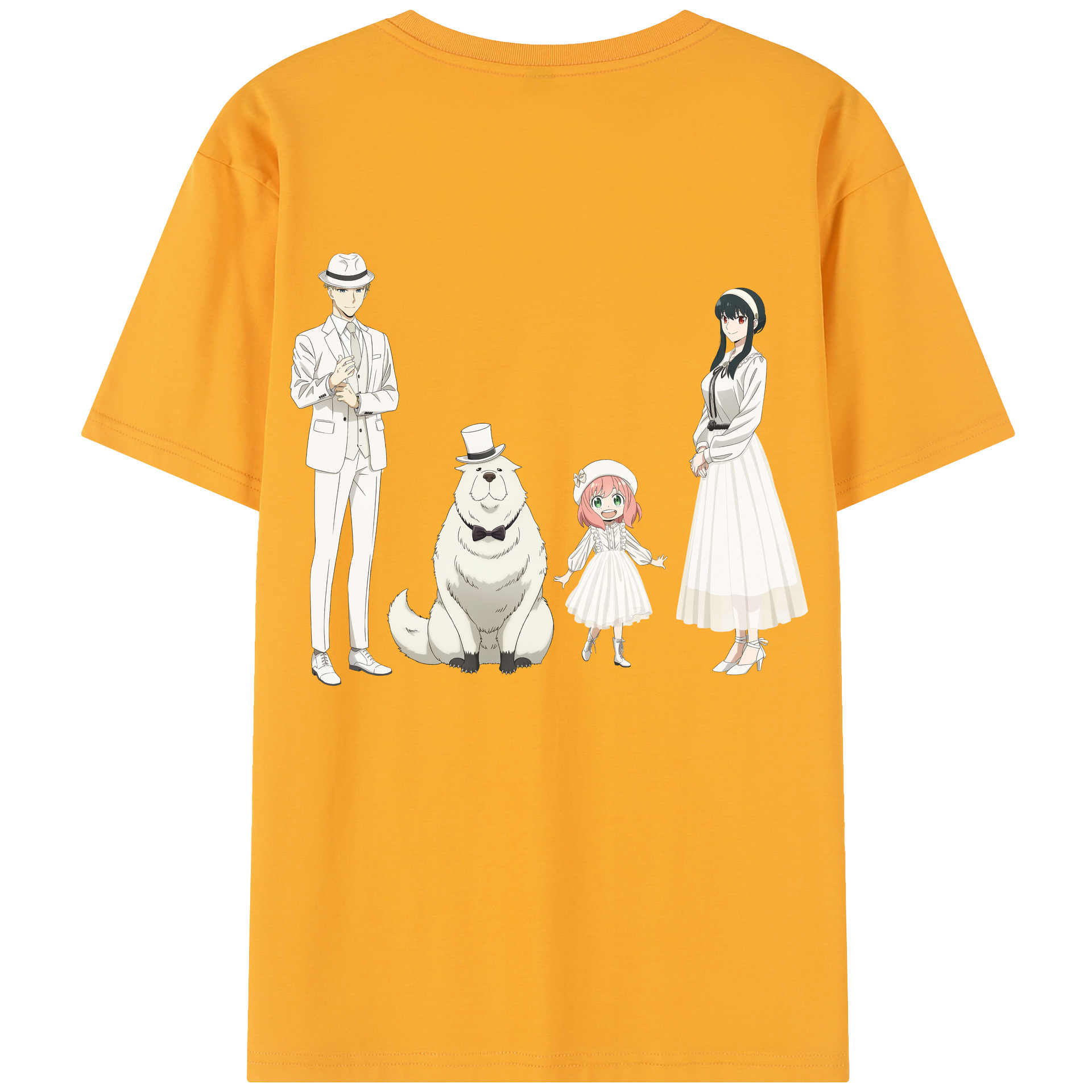 （画像用） SPY×FAMILY间谍家家酒 レディース半袖Tシャツ(バックプリント)