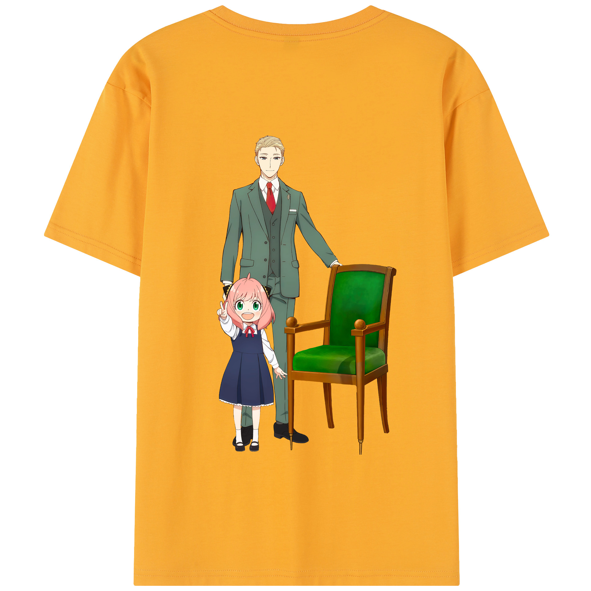 （画像用） SPY×FAMILY间谍家家酒 レディース半袖Tシャツ(バックプリント)