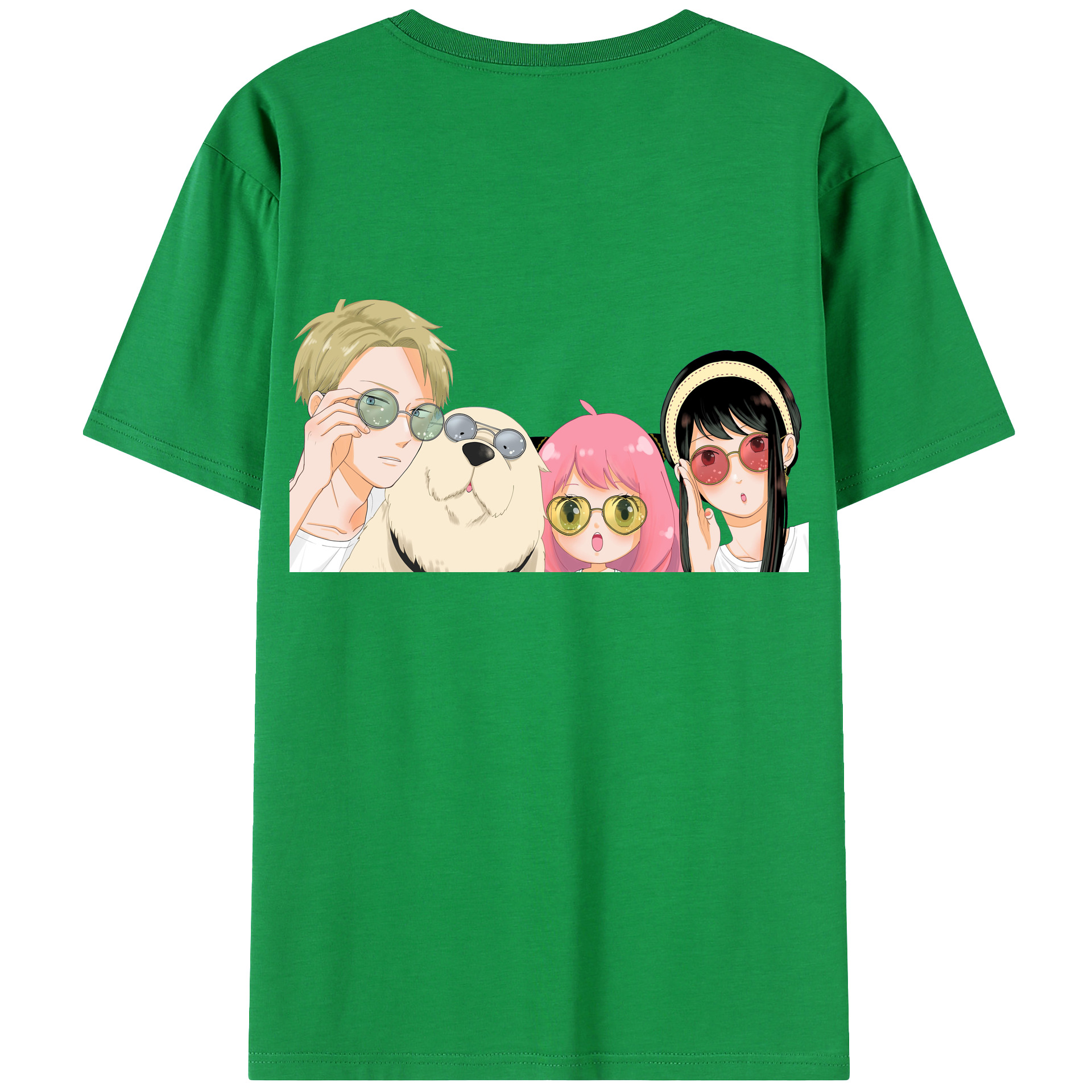 （画像用） SPY×FAMILY间谍家家酒 レディース半袖Tシャツ(バックプリント)