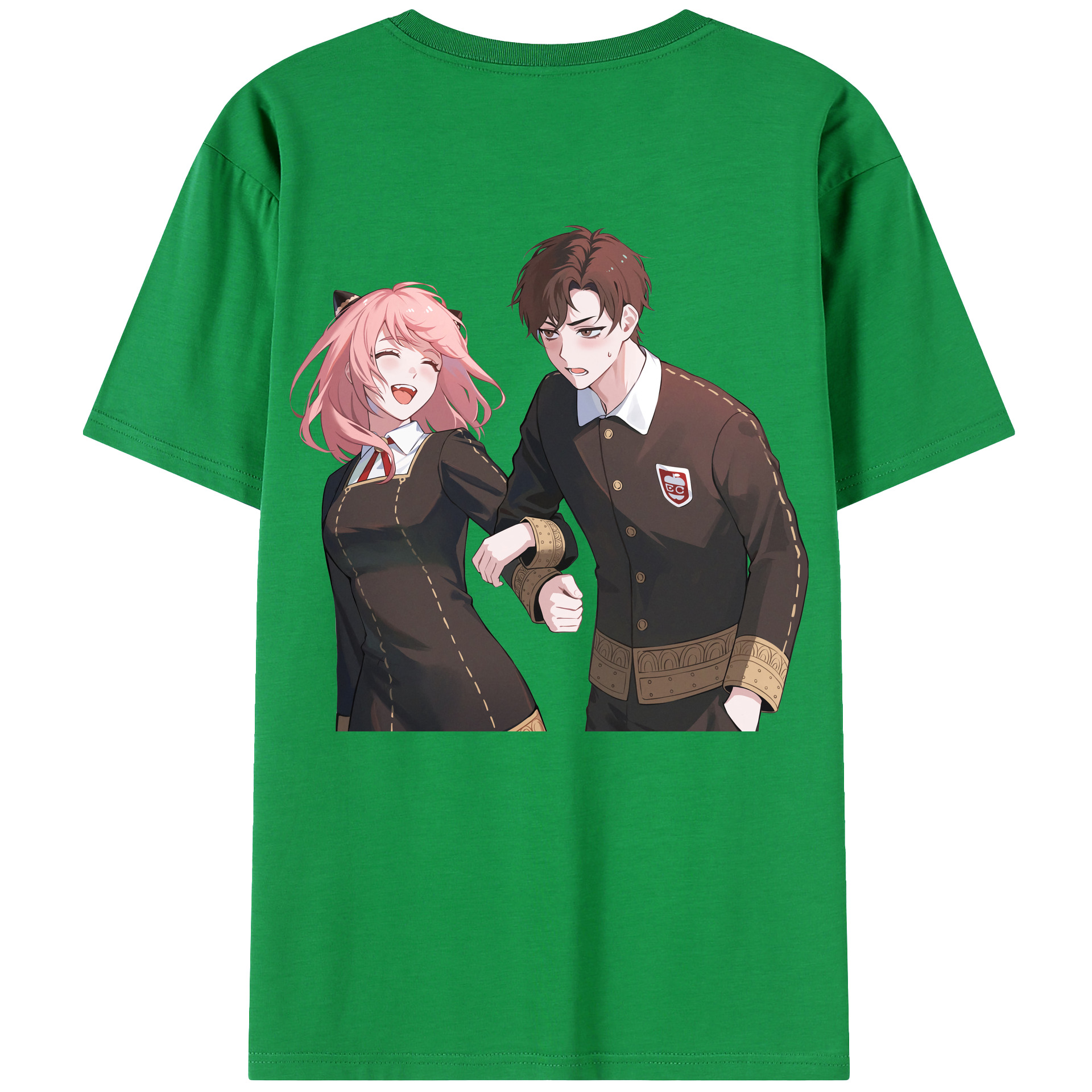（画像用） SPY×FAMILY间谍家家酒 レディース半袖Tシャツ(バックプリント)
