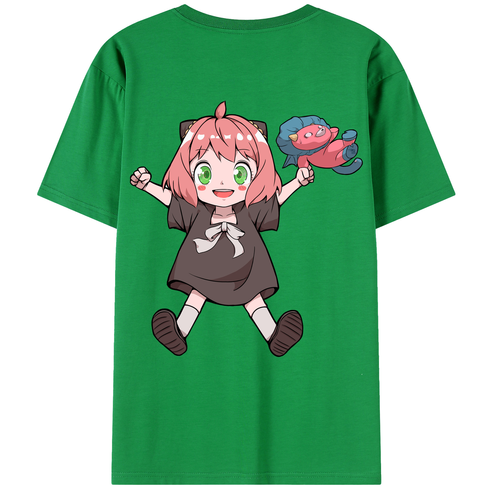 （画像用） SPY×FAMILY间谍家家酒 レディース半袖Tシャツ(バックプリント)