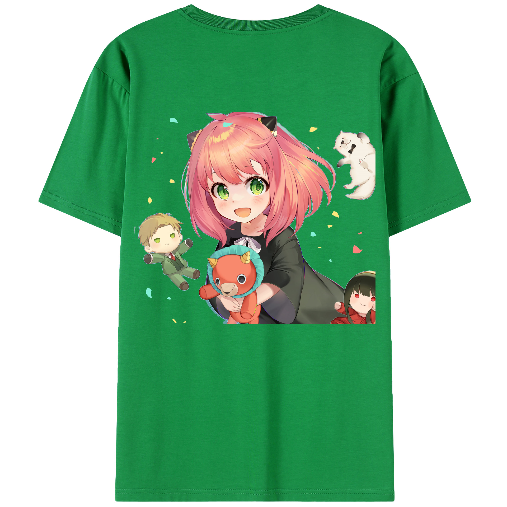 （画像用） SPY×FAMILY间谍家家酒 レディース半袖Tシャツ(バックプリント)