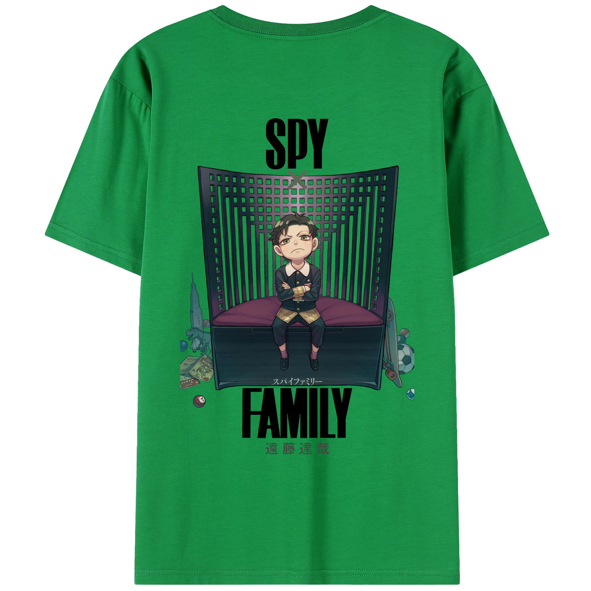（画像用） SPY×FAMILY间谍家家酒 レディース半袖Tシャツ(バックプリント)