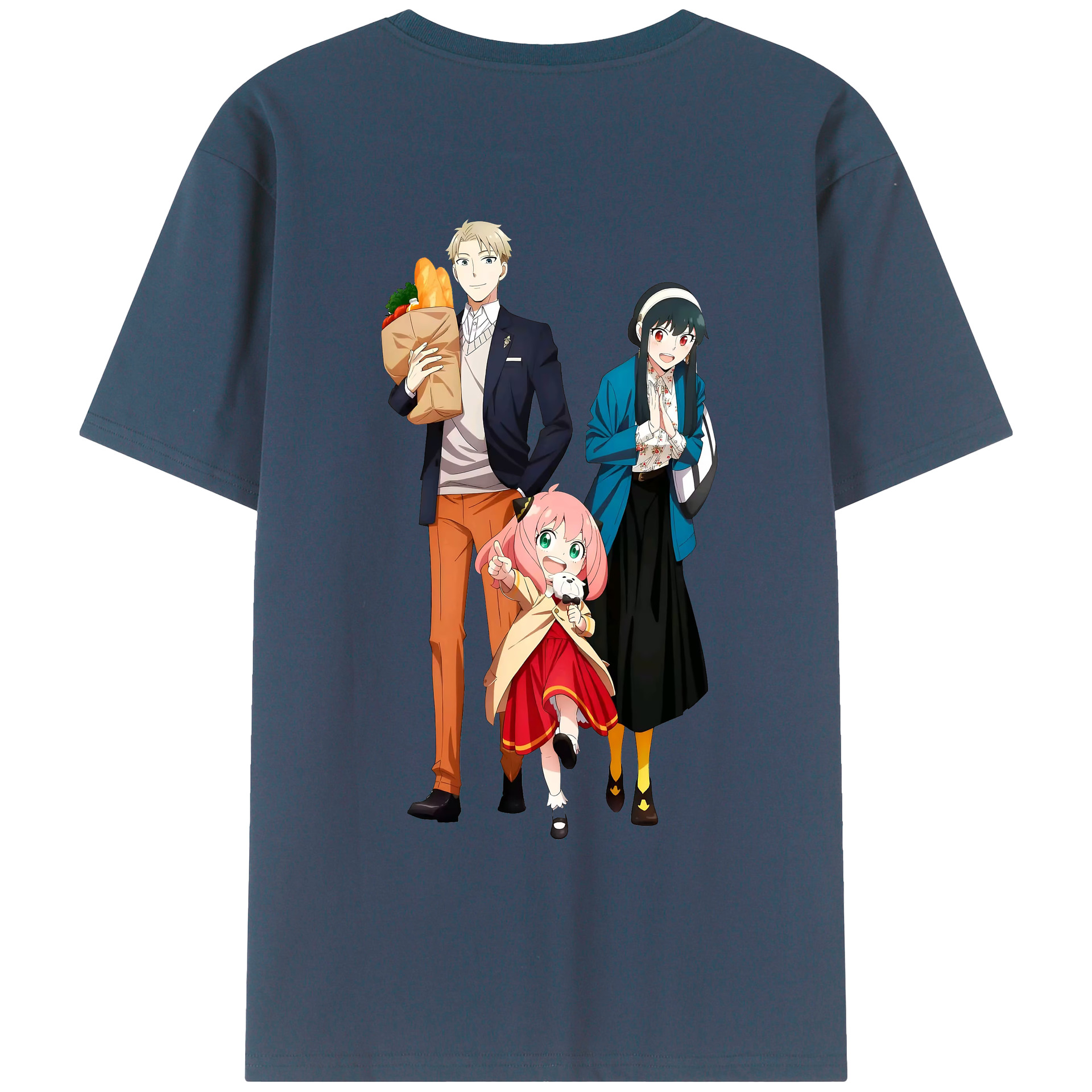 （画像用） SPY×FAMILY间谍家家酒 レディース半袖Tシャツ(バックプリント)