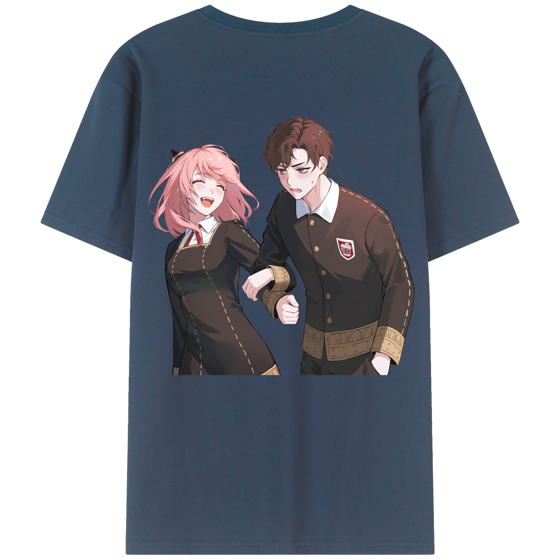 （画像用） SPY×FAMILY间谍家家酒 レディース半袖Tシャツ(バックプリント)