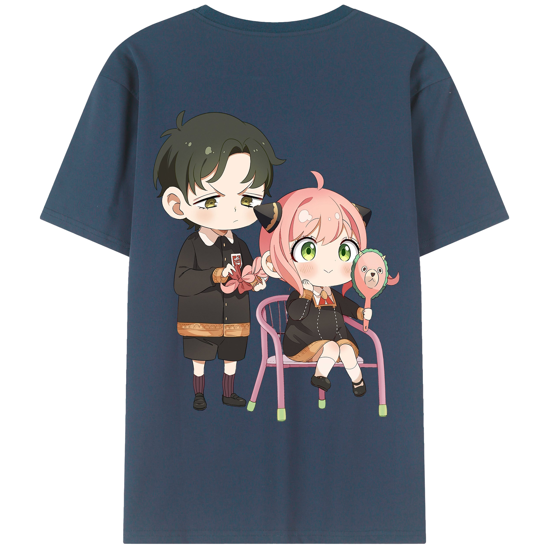 （画像用） SPY×FAMILY间谍家家酒 レディース半袖Tシャツ(バックプリント)