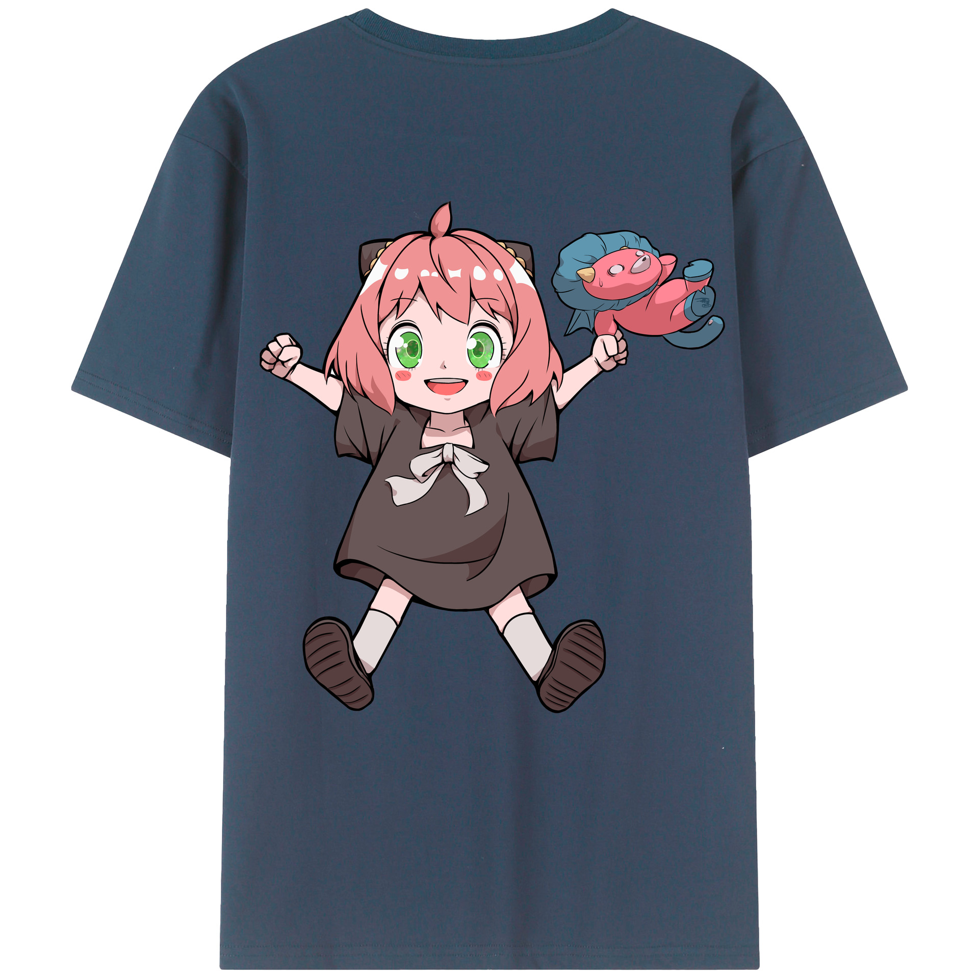 （画像用） SPY×FAMILY间谍家家酒 レディース半袖Tシャツ(バックプリント)