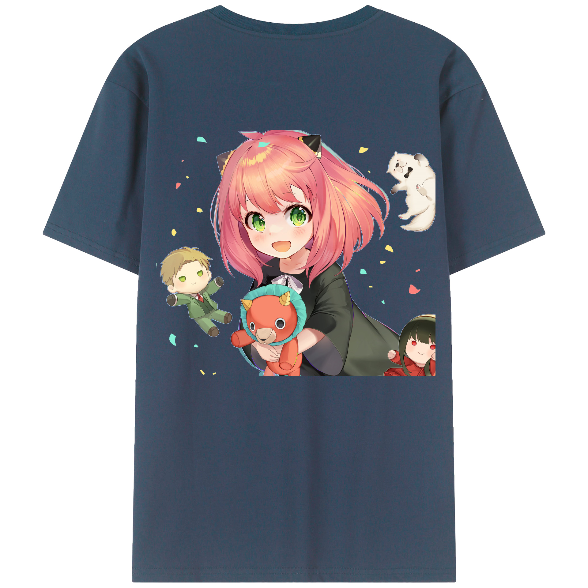 （画像用） SPY×FAMILY间谍家家酒 レディース半袖Tシャツ(バックプリント)