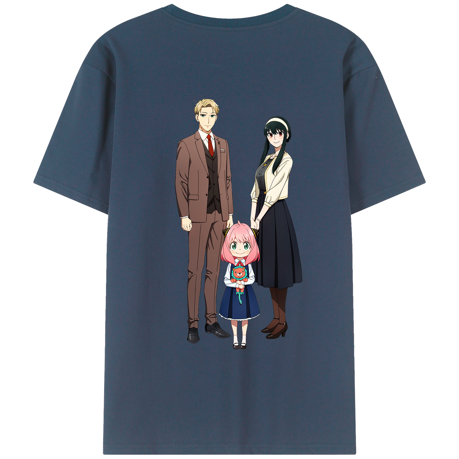 （画像用） SPY×FAMILY间谍家家酒 レディース半袖Tシャツ(バックプリント)