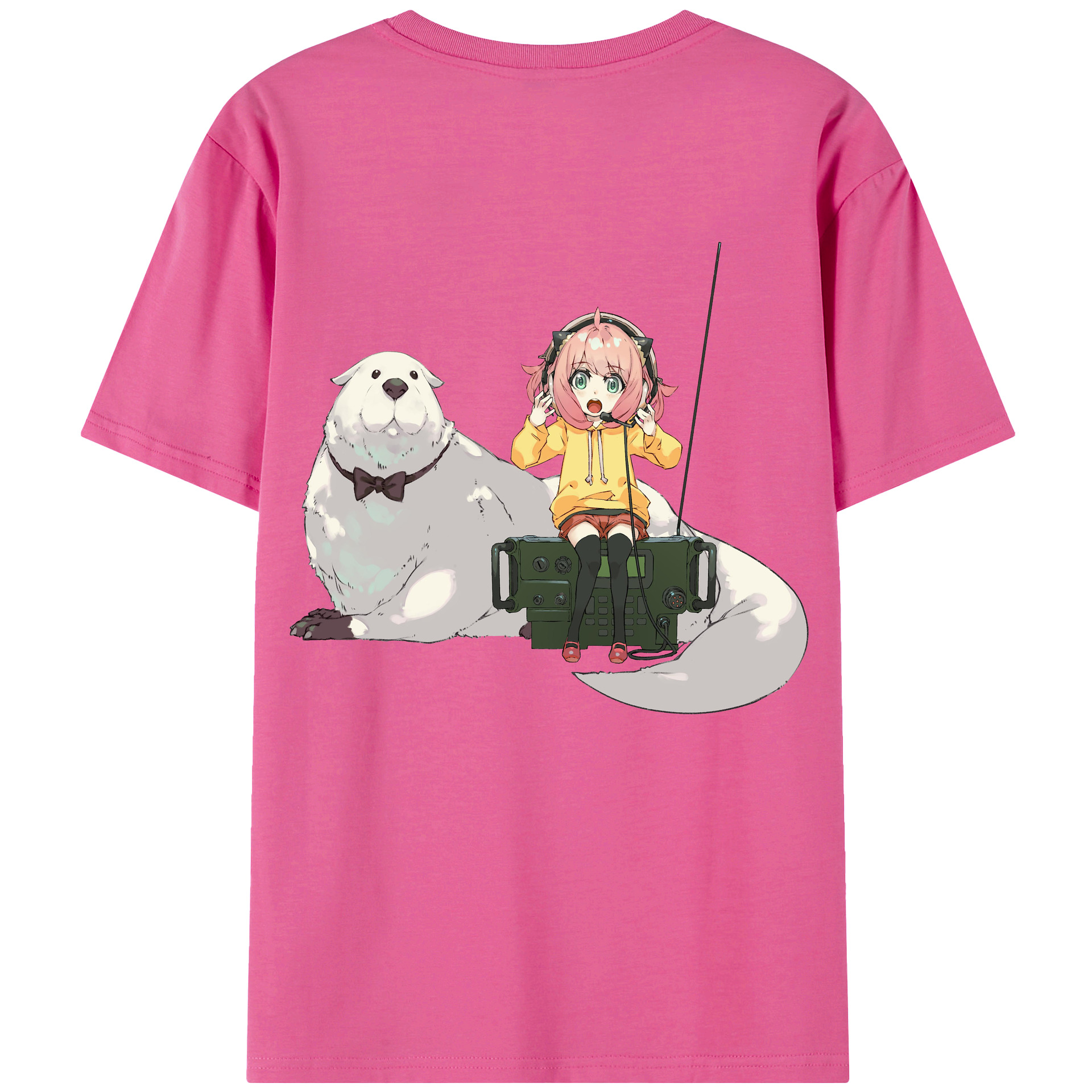 （画像用） SPY×FAMILY间谍家家酒 レディース半袖Tシャツ(バックプリント)